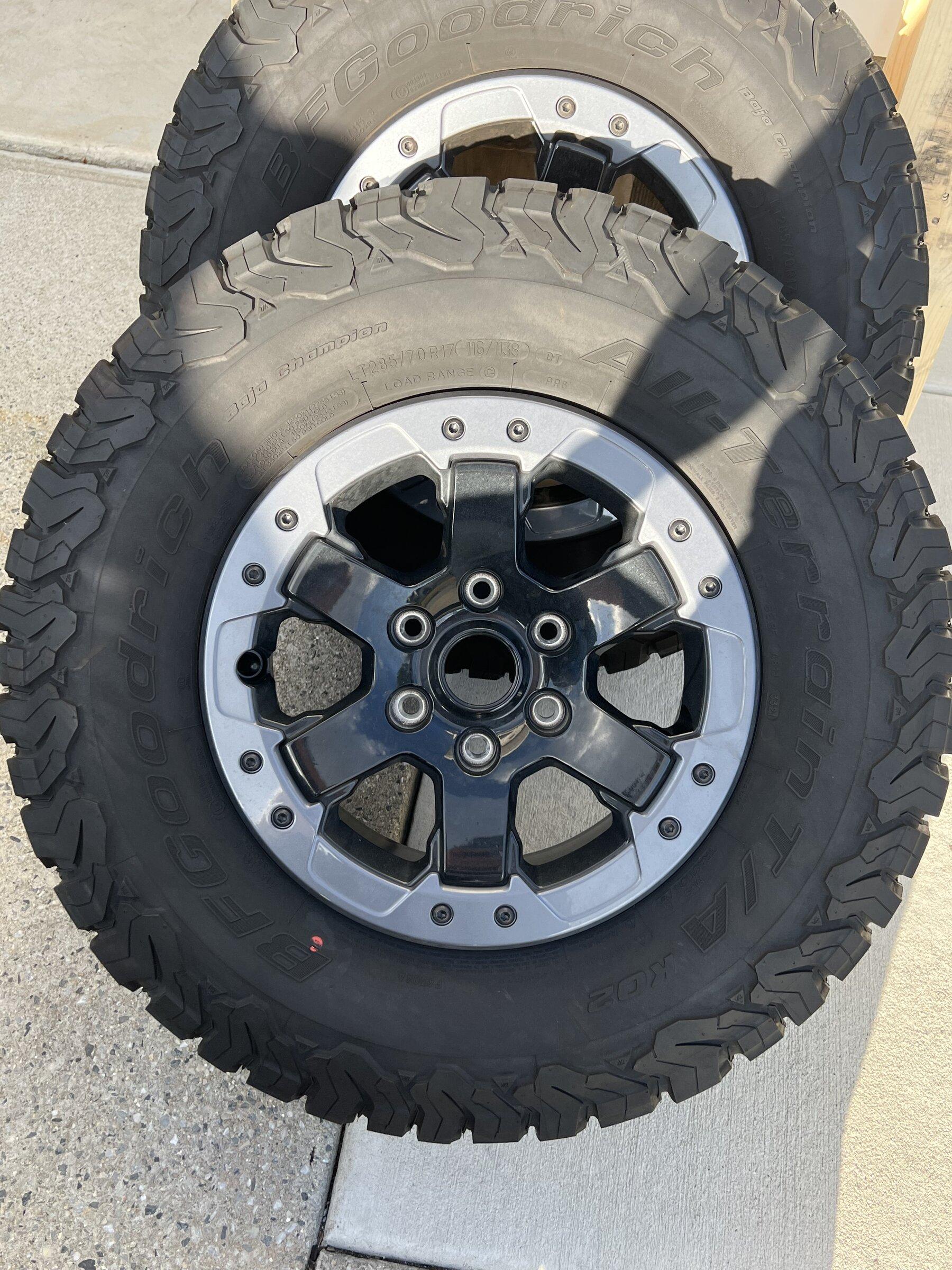 Ford Bronco WTB - Upgraded Badlands Wheels/Tires AD0AD26D-3E9C-4F6D-B702-01AD3972BE3E