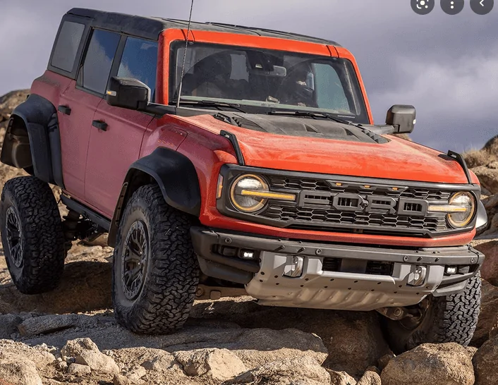 Ford Bronco Rokblokz mudflaps installed on Bronco 1645722121950