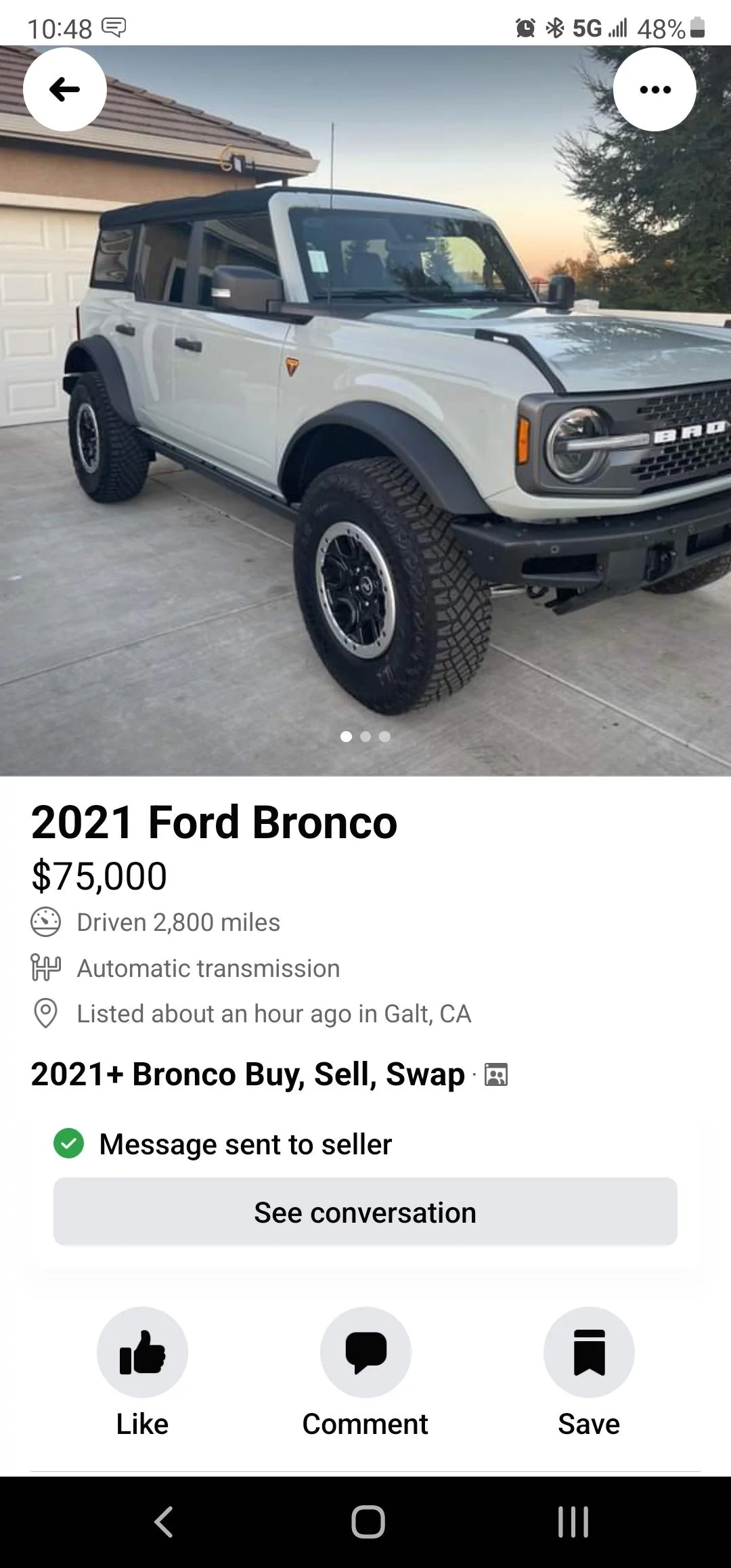 Ford Bronco 🛠 01/24/22 Build Week Group Screenshot_20220224-104849_Facebook