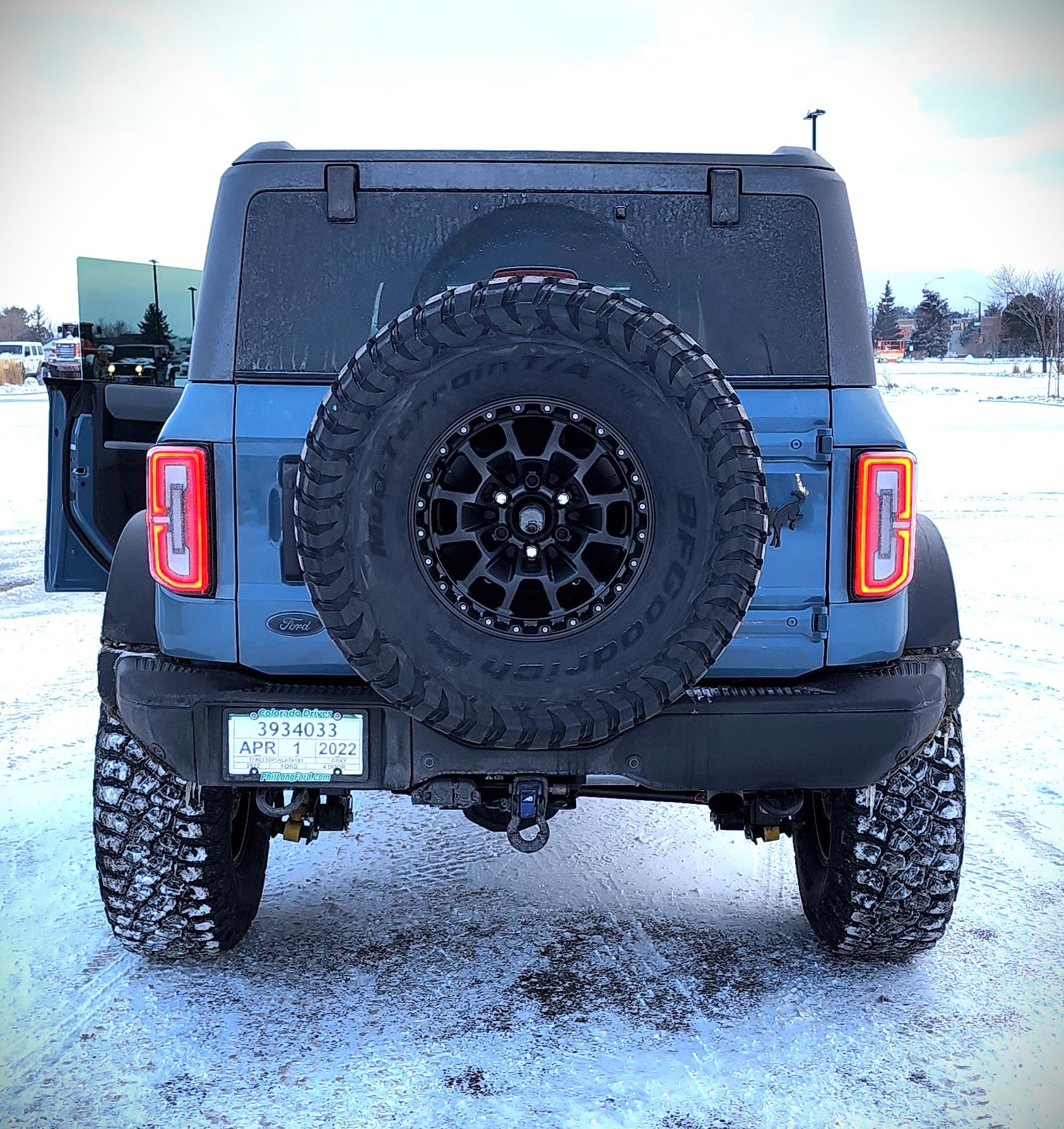 Ford Bronco Area 51 Badlands Sasquatch with 37s, Lift, Camburg UCAs, Adjustable Rear Trackbar 20220223_172333