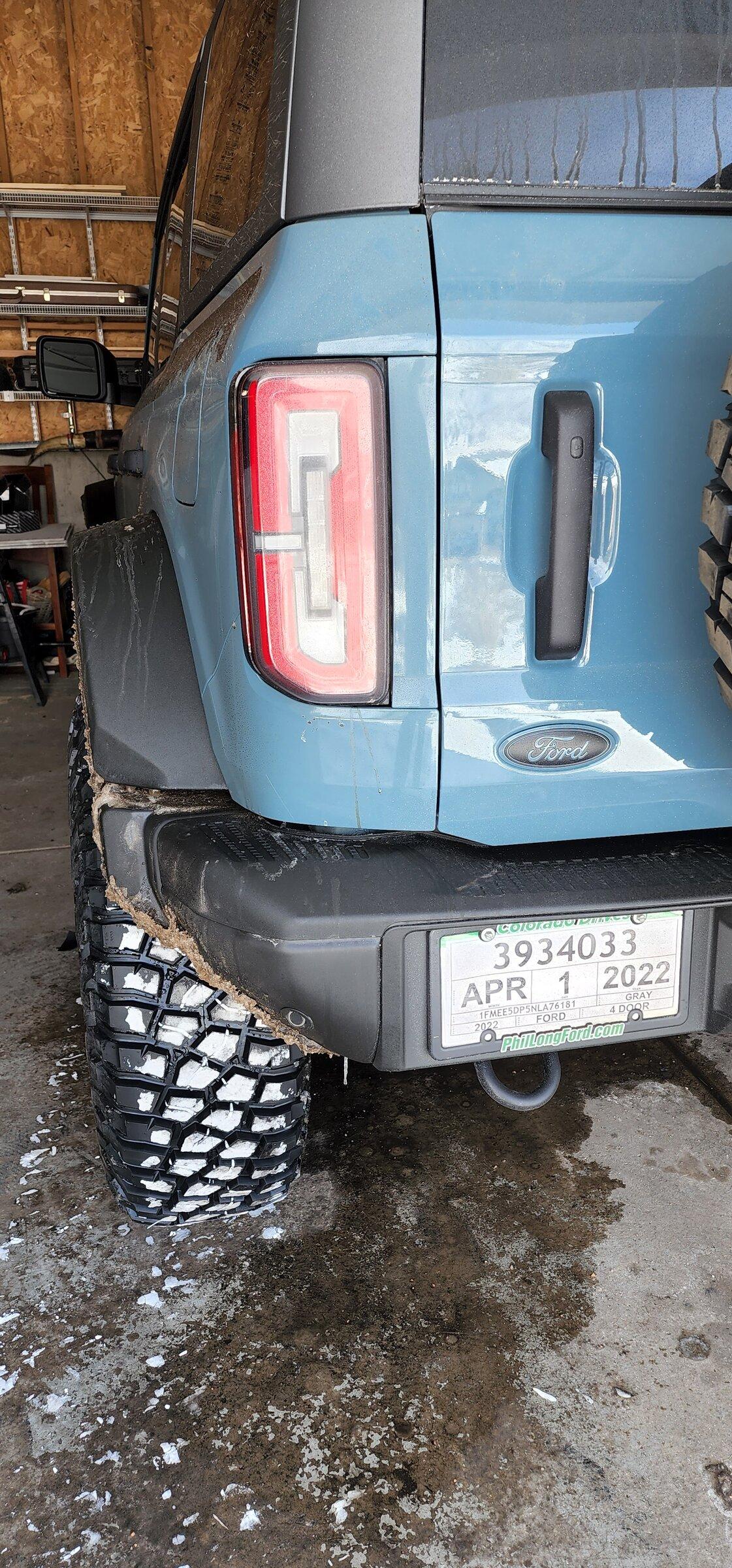 Ford Bronco Area 51 Badlands Sasquatch with 37s, Lift, Camburg UCAs, Adjustable Rear Trackbar 20220224_113709