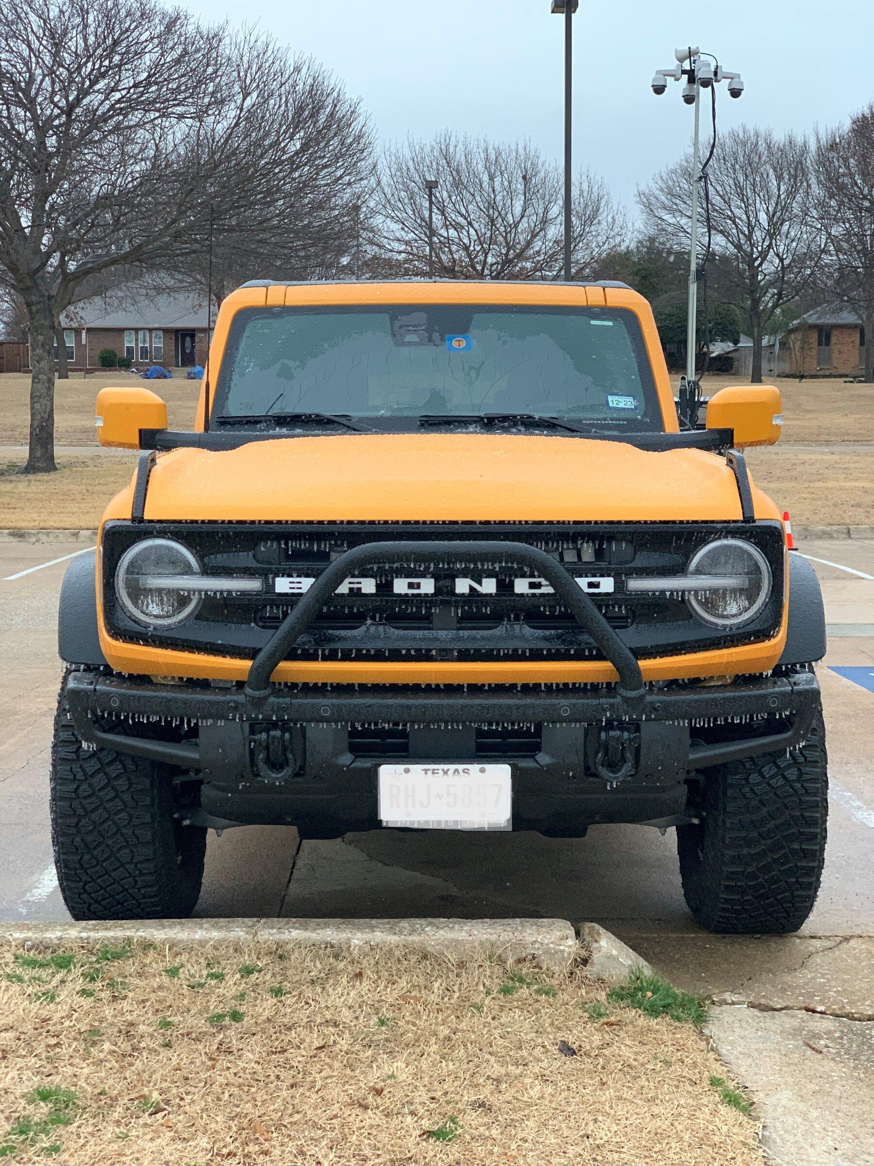 Ford Bronco Texas Bronco Icicles IMG_46910