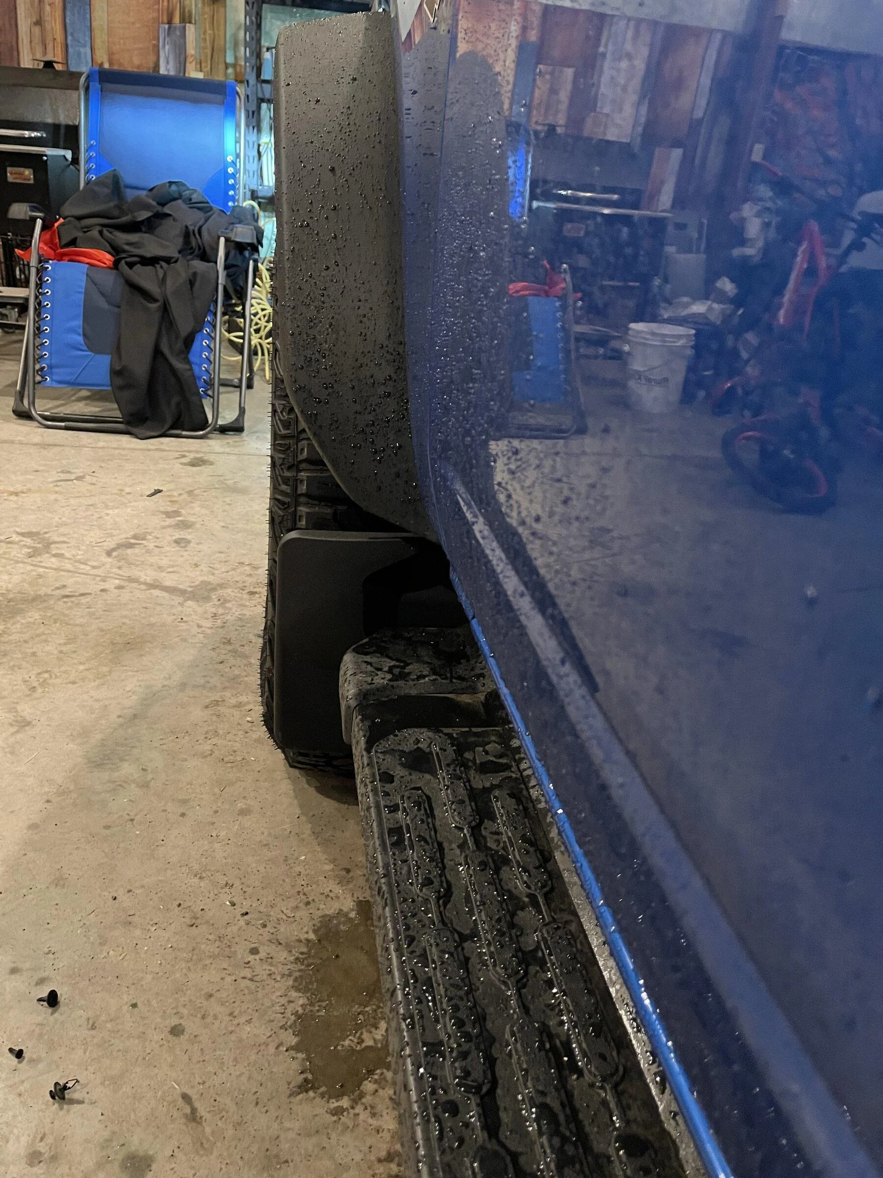 Ford Bronco Weather Tech Mud Flaps for Wildtrack installed C82BD29D-4942-4A6A-8653-ECCD536CAEE5