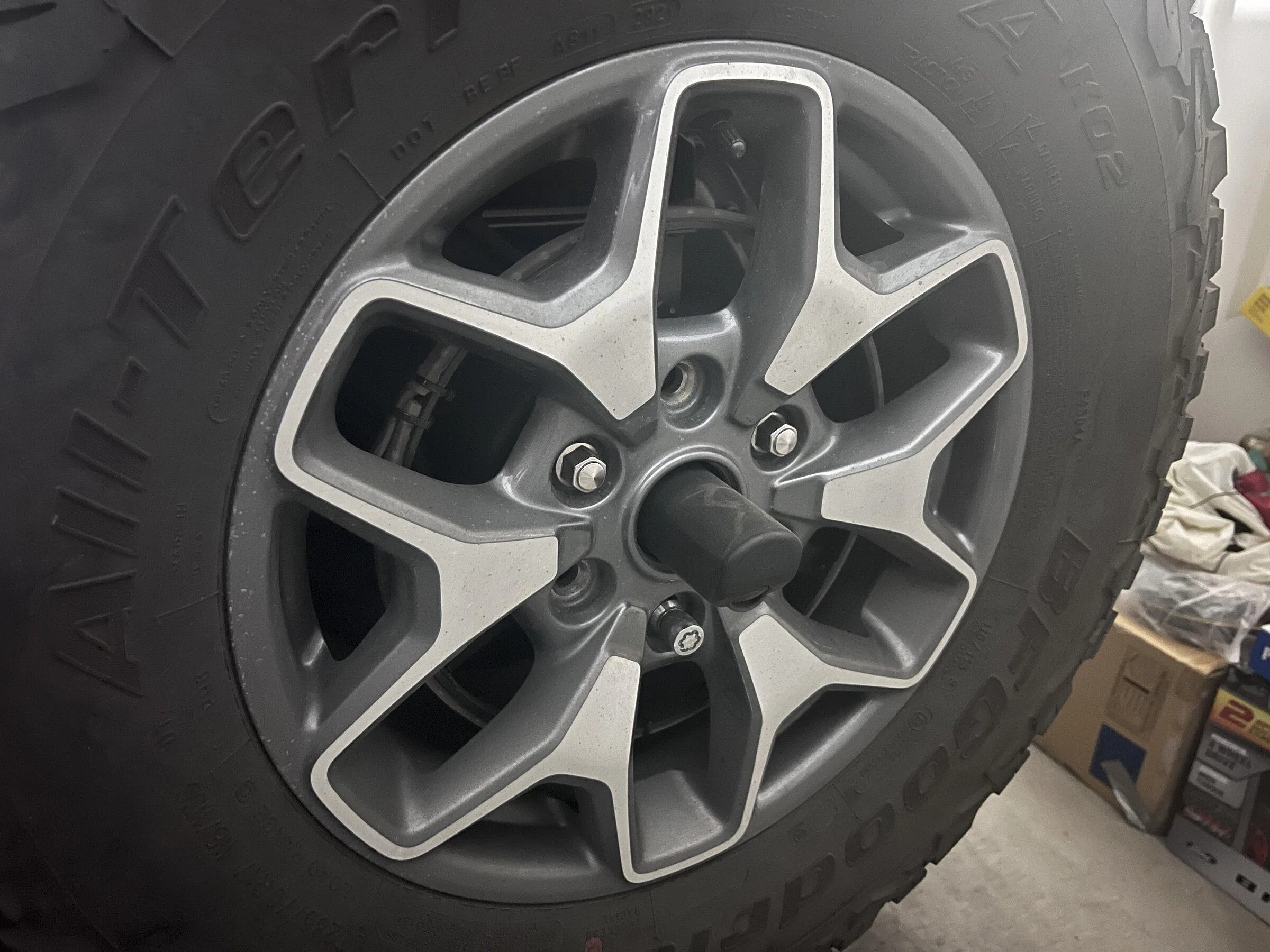 Ford Bronco WTS Badlands Rims $500 A7036B04-4EE7-4108-AD7E-F138820D82FF