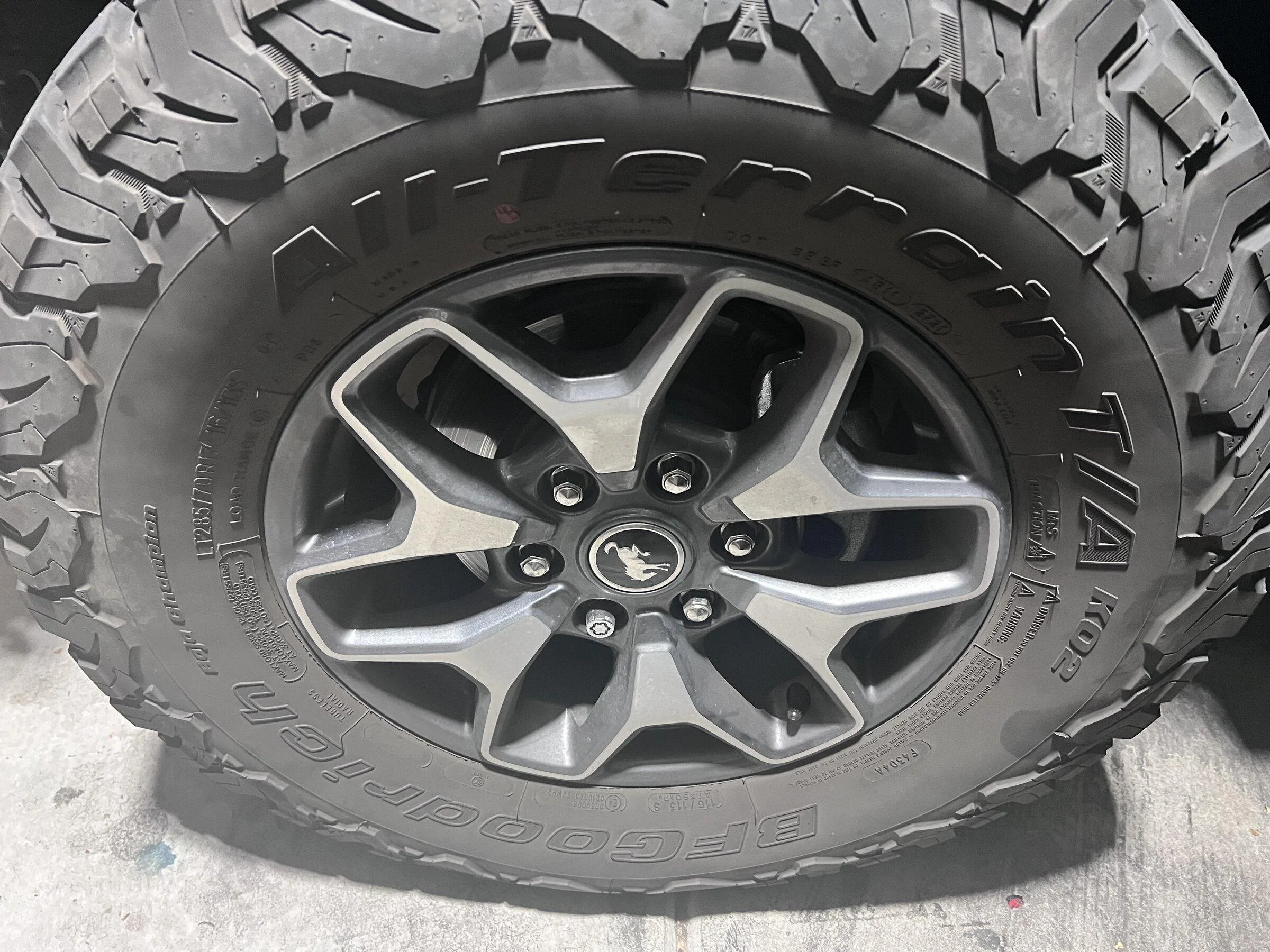 Ford Bronco WTS Badlands Rims $500 5760046F-17EF-404F-9A23-7D8B7B9FE6EB