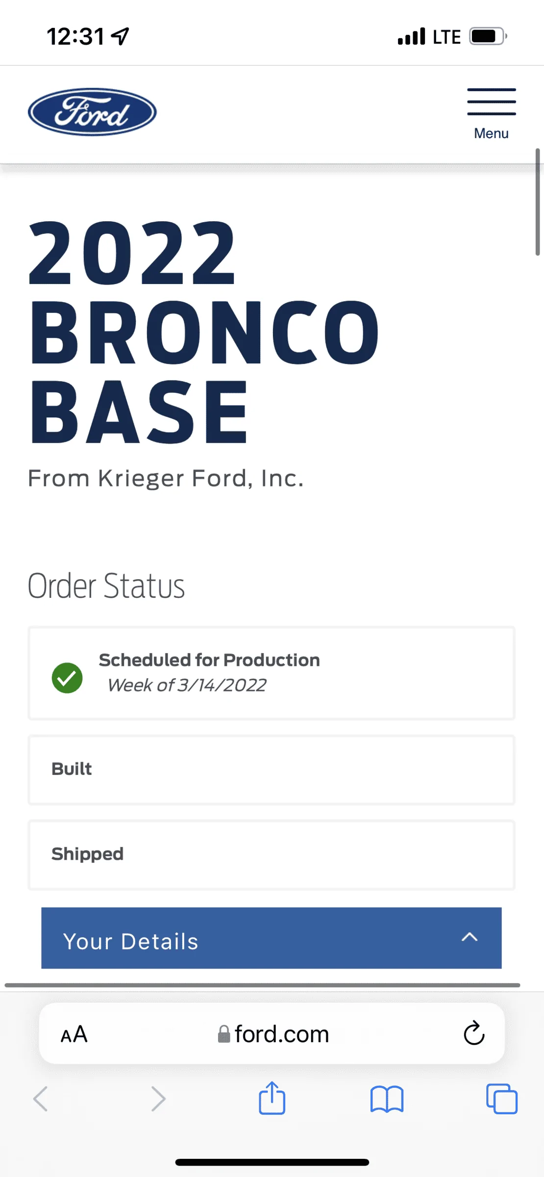 Ford Bronco 🛠 3/14/22 Build Week Group 27FAFEB1-A6E8-4D93-86F6-2FC29BBF3A33