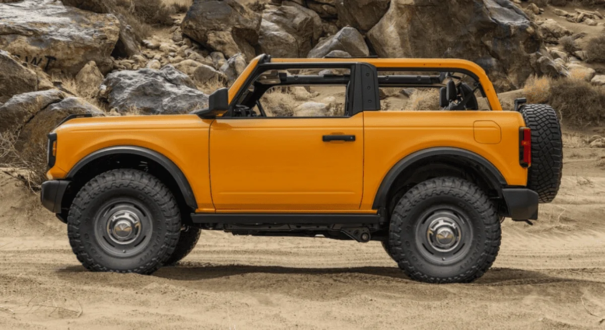 Ford Bronco Old school wheels options 1645812198663
