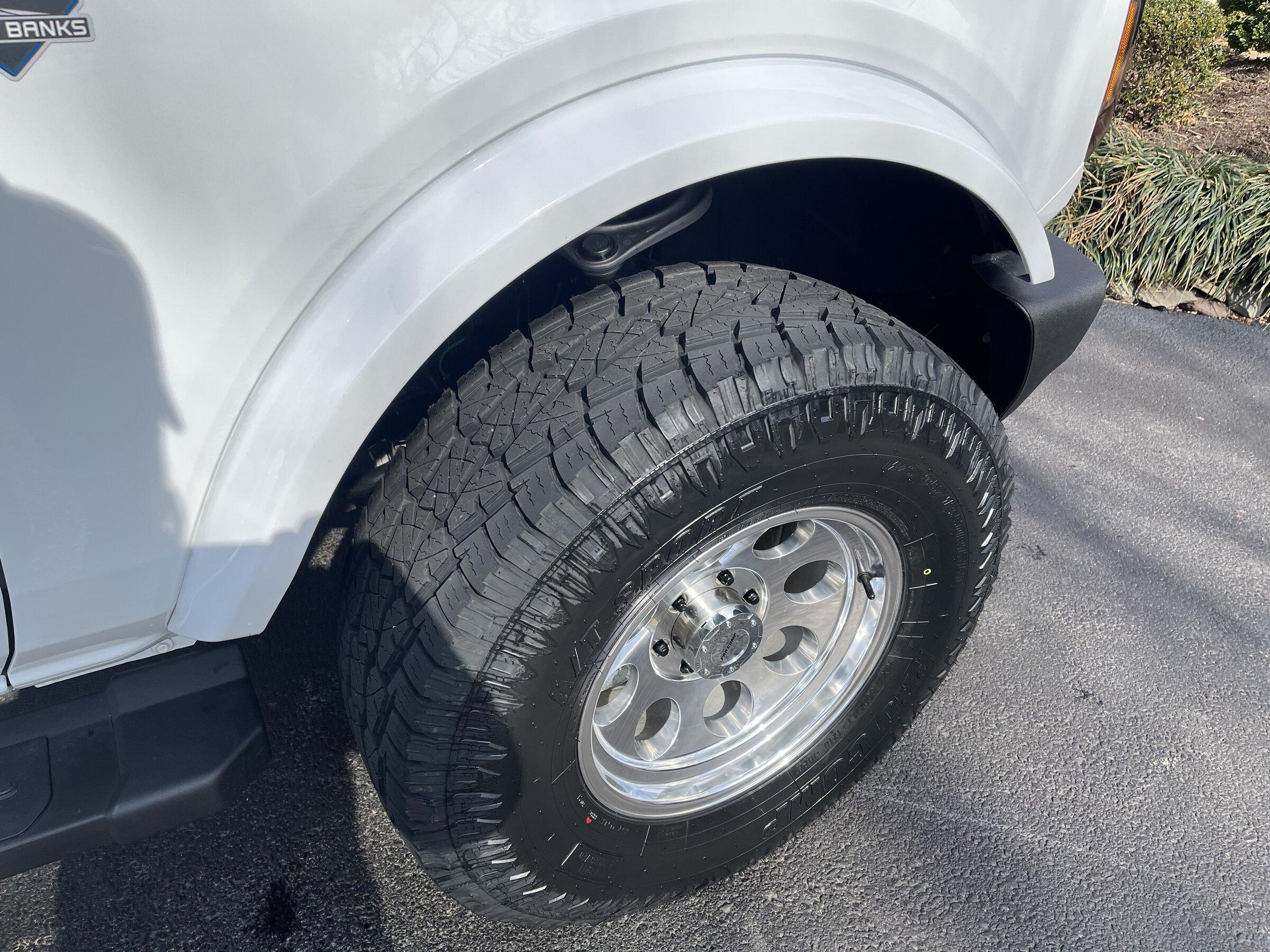 Ford Bronco Show us your installed wheel / tire upgrades here! (Pics) F7A640CE-DFE6-46BF-89FB-9B7F71E74EAB