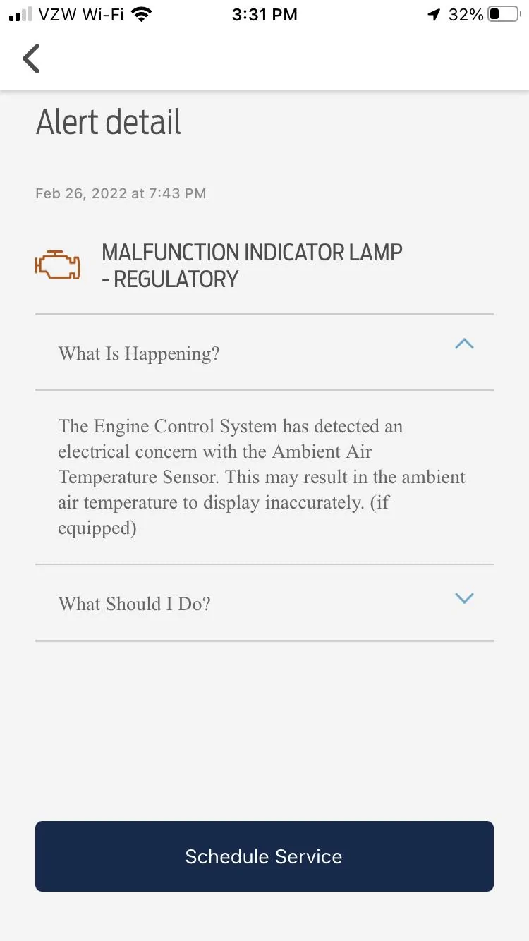 Ford Bronco MALFUNCTION INDICATOR LAMP - REGULATORY IMG_173EF48CCEF3-1