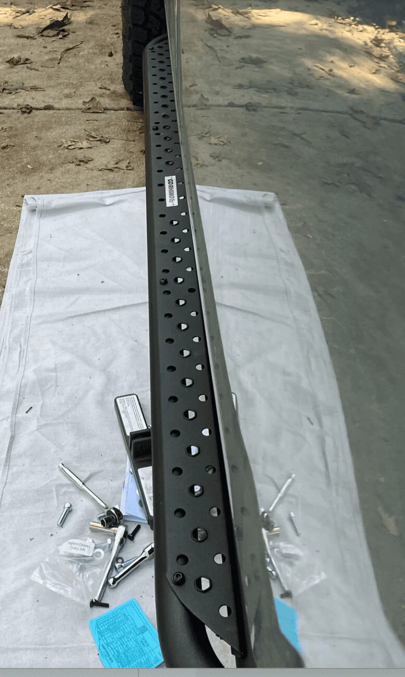 Ford Bronco GO RHINO DOMINATOR DSS SLIDERS installed 3BA9C403-A7F9-48BD-906F-C6A66823440E