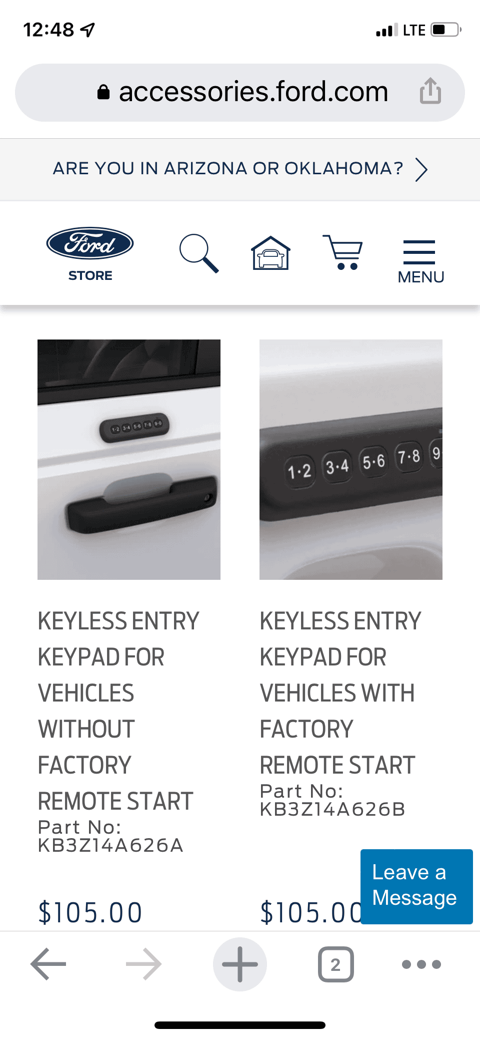 Ford Bronco Installing Keyless Entry Pad in the fuel door C77B393B-1715-4906-B653-7B19F54337B7