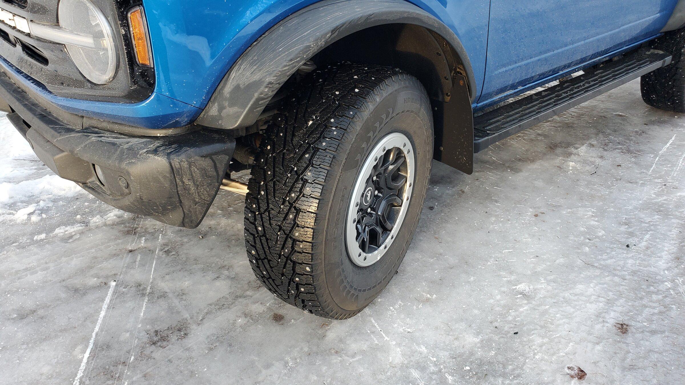 Ford Bronco Snow tires for Wildtrak? 20220219_165008