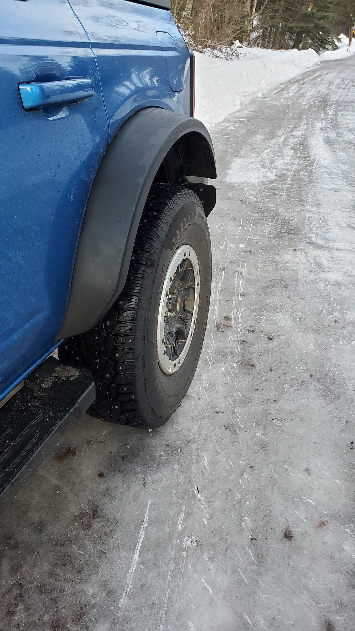 Ford Bronco Snow tires for Wildtrak? 20220219_165036