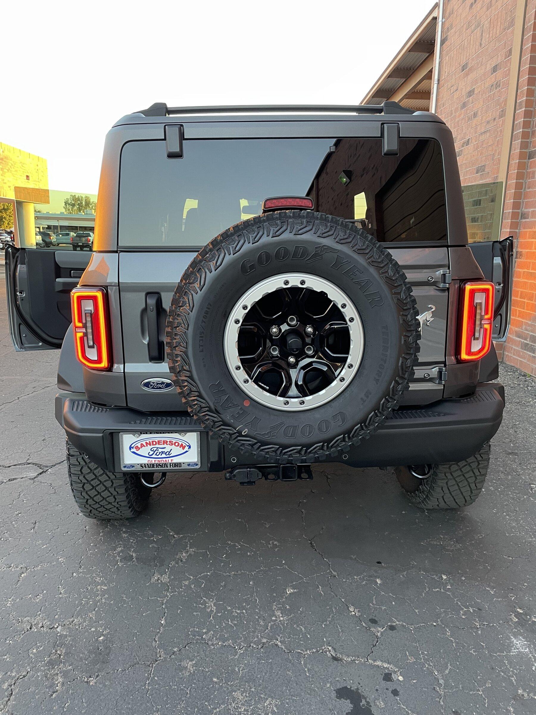 Ford Bronco Bronco Team 2 door. Bronco new rear