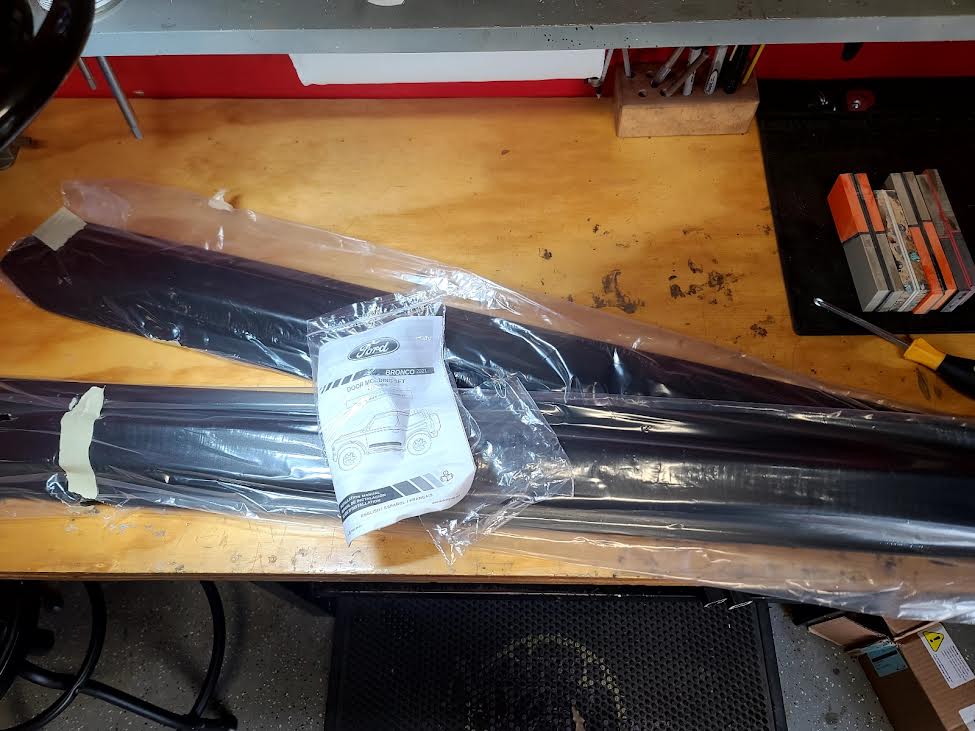Ford Bronco Side Molding - 2 door  $225 0