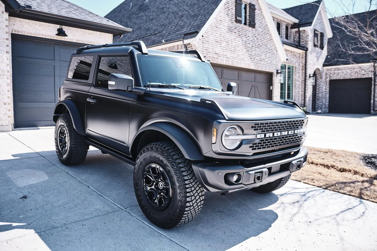 Ford Bronco XPEL Stealth Shadow Black 2DR Badlands with JL Audio Sub Install Xlk23t