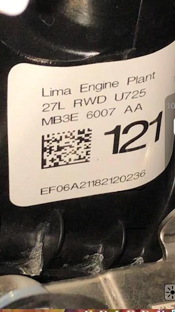 Ford Bronco Whose 2.7 is running strong with no issues? Lima Engine Plant sticker