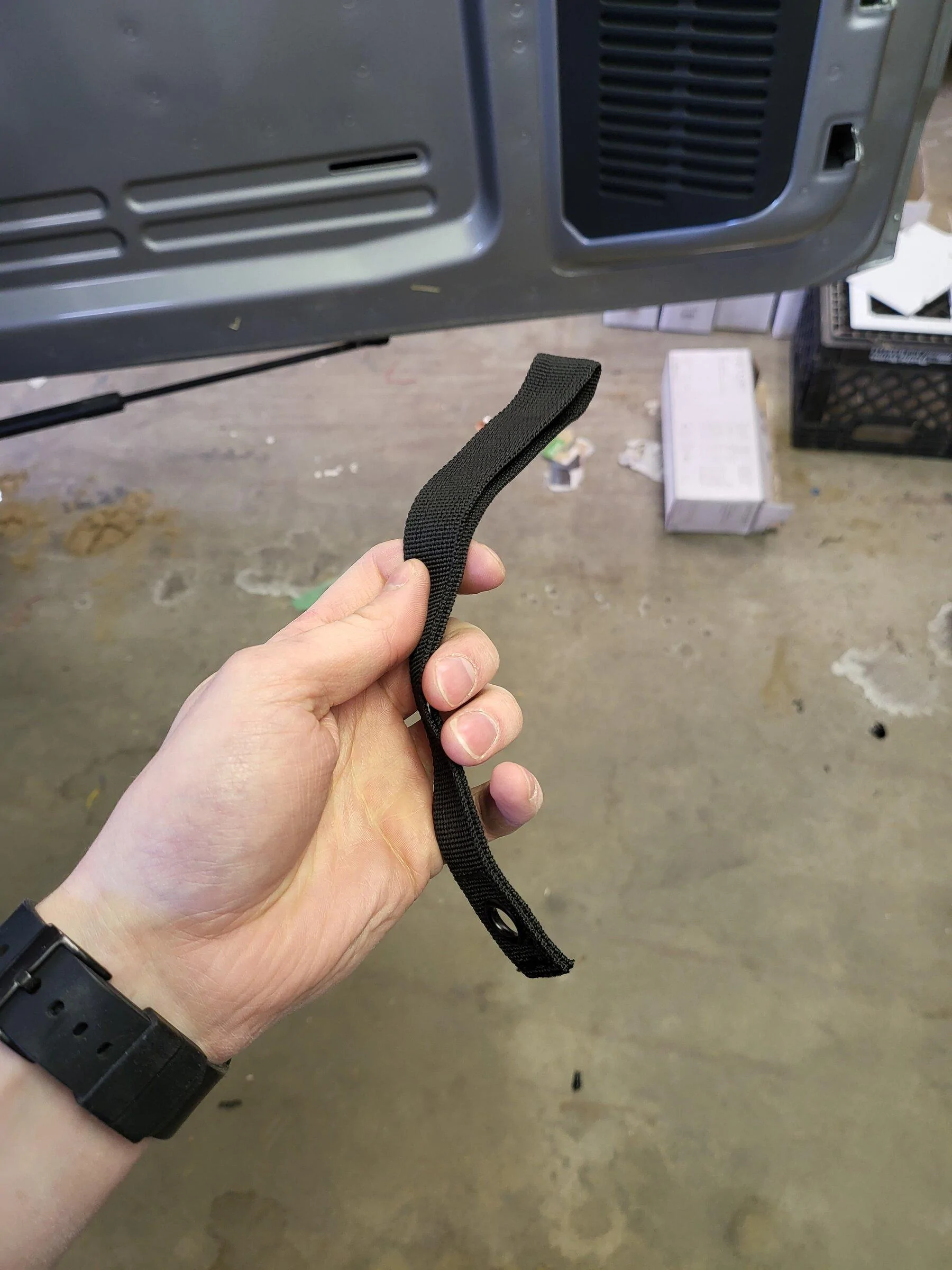 Ford Bronco Sub and Amp Install - Easily removable for topless driving 20220301_133214