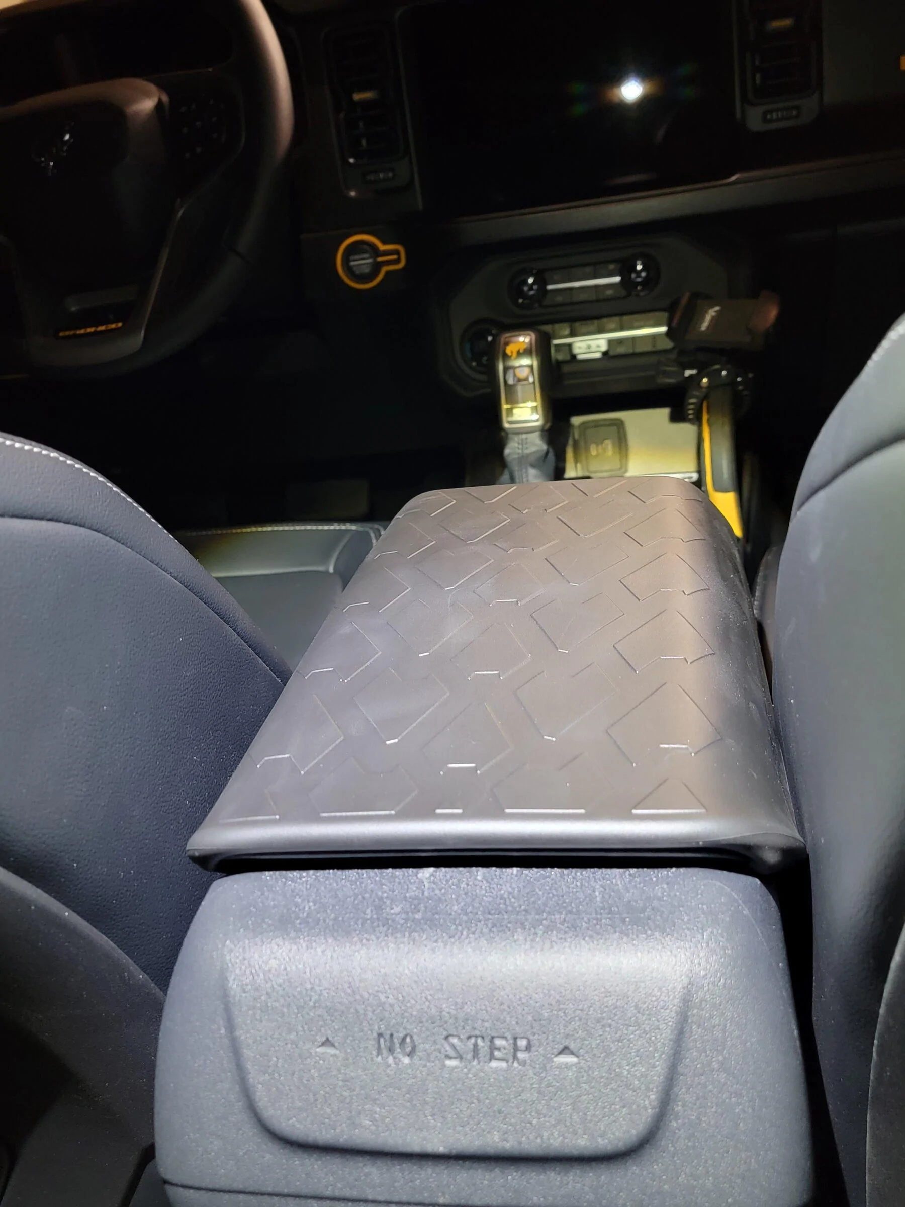 Ford Bronco TPE Console Cover Option 20220301_192145