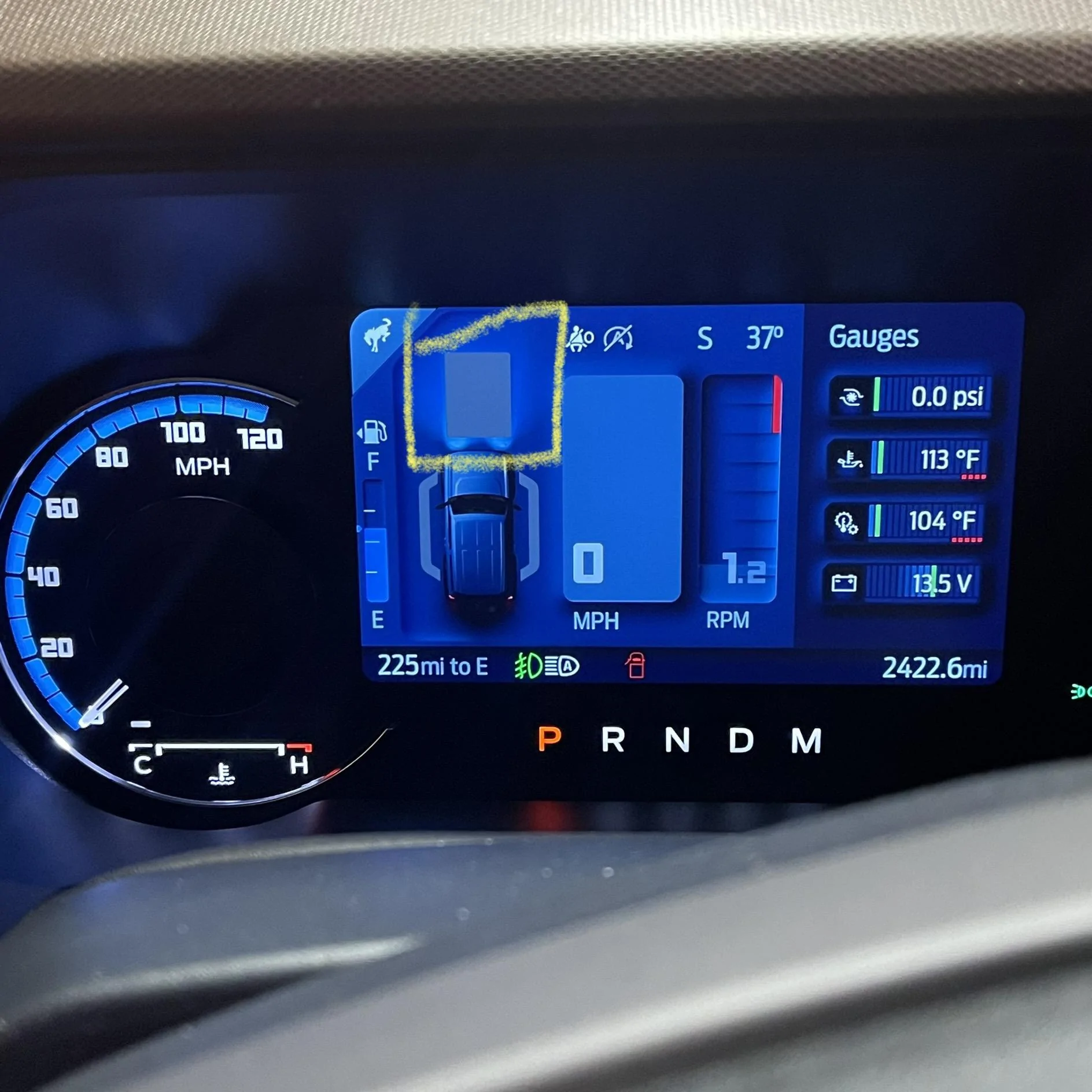 Ford Bronco Grey Box on Instrument Cluster upon Startup AA878DC9-AA3C-4C2D-B6EA-E42650D526A8