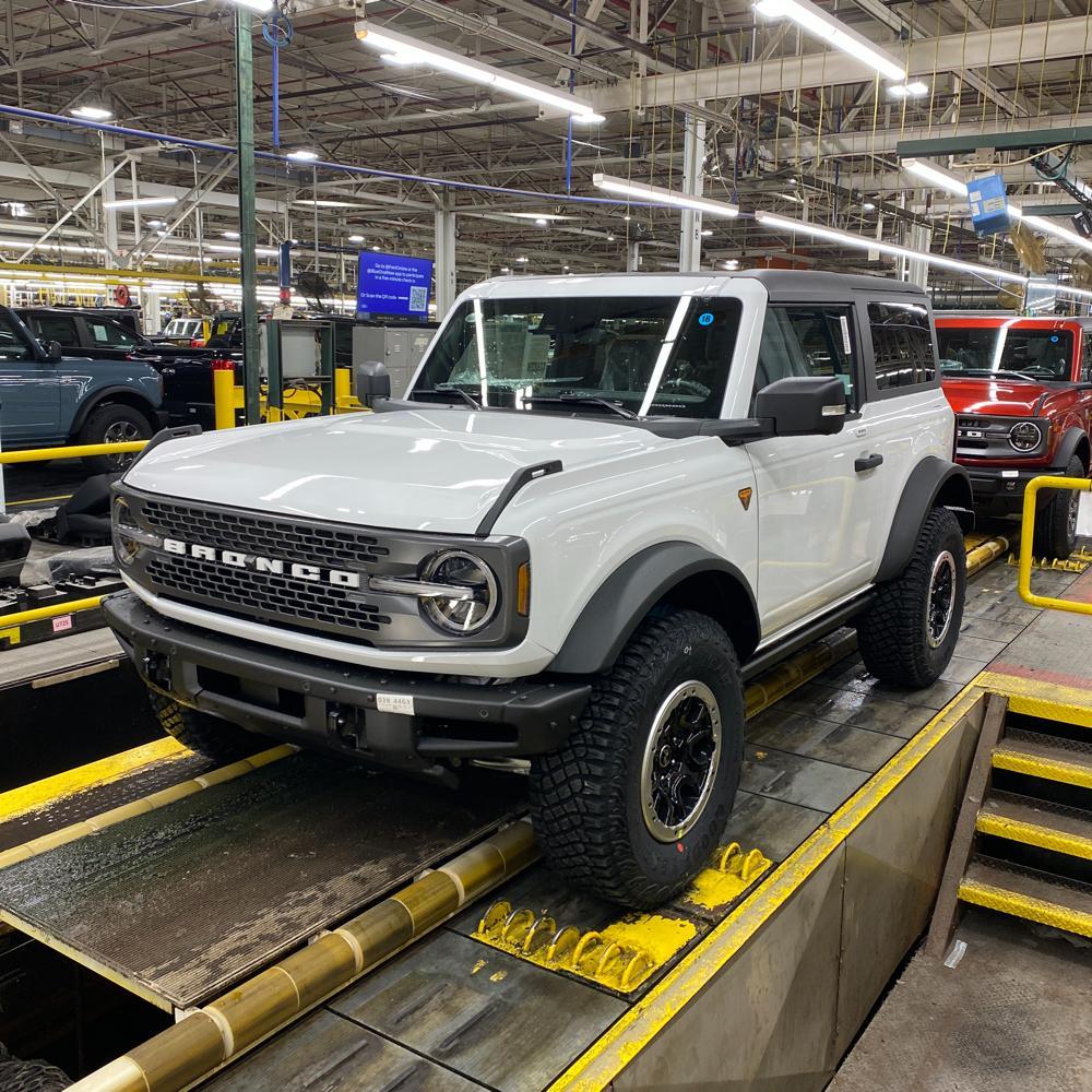 Ford Bronco 02/07/2022 Build Week Group 15181470-EBC8-4E6B-942B-40584BE3D53D