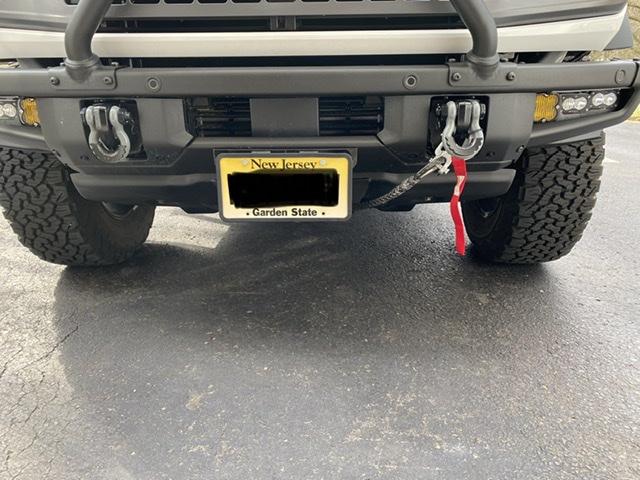 Ford Bronco Hidden Winch install on Badlands Lux 2.3 - my variation 92F9E9D8-34A8-4788-9A90-63FD65308C02