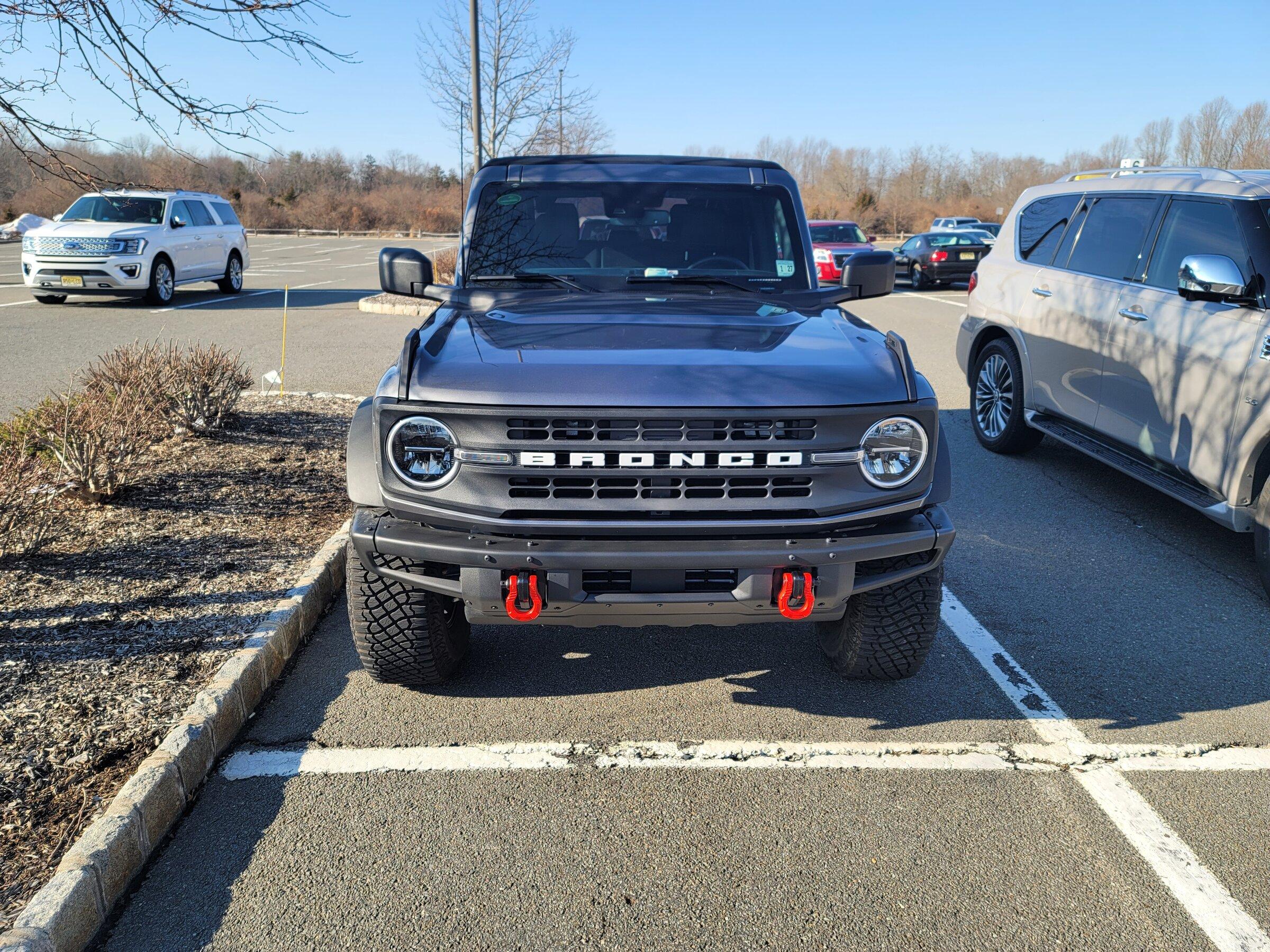 Ford Bronco Impressed with a size comparison...no,  not that comparison 20220302_152633