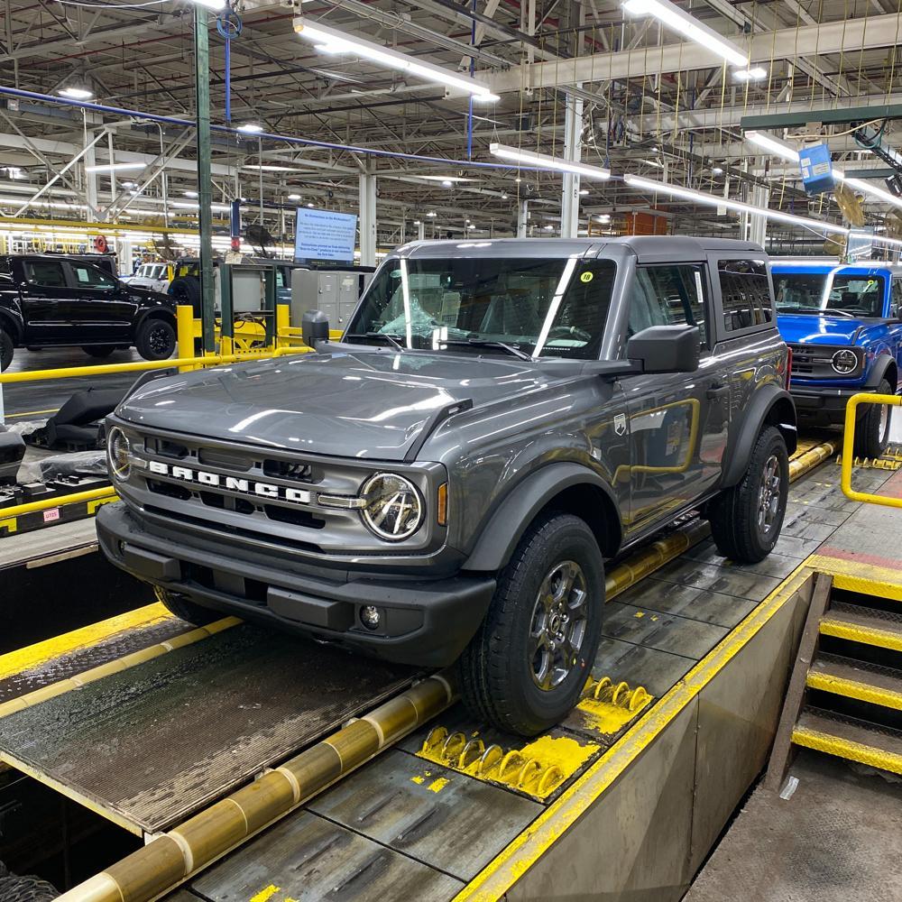 Ford Bronco 02/07/2022 Build Week Group First pic