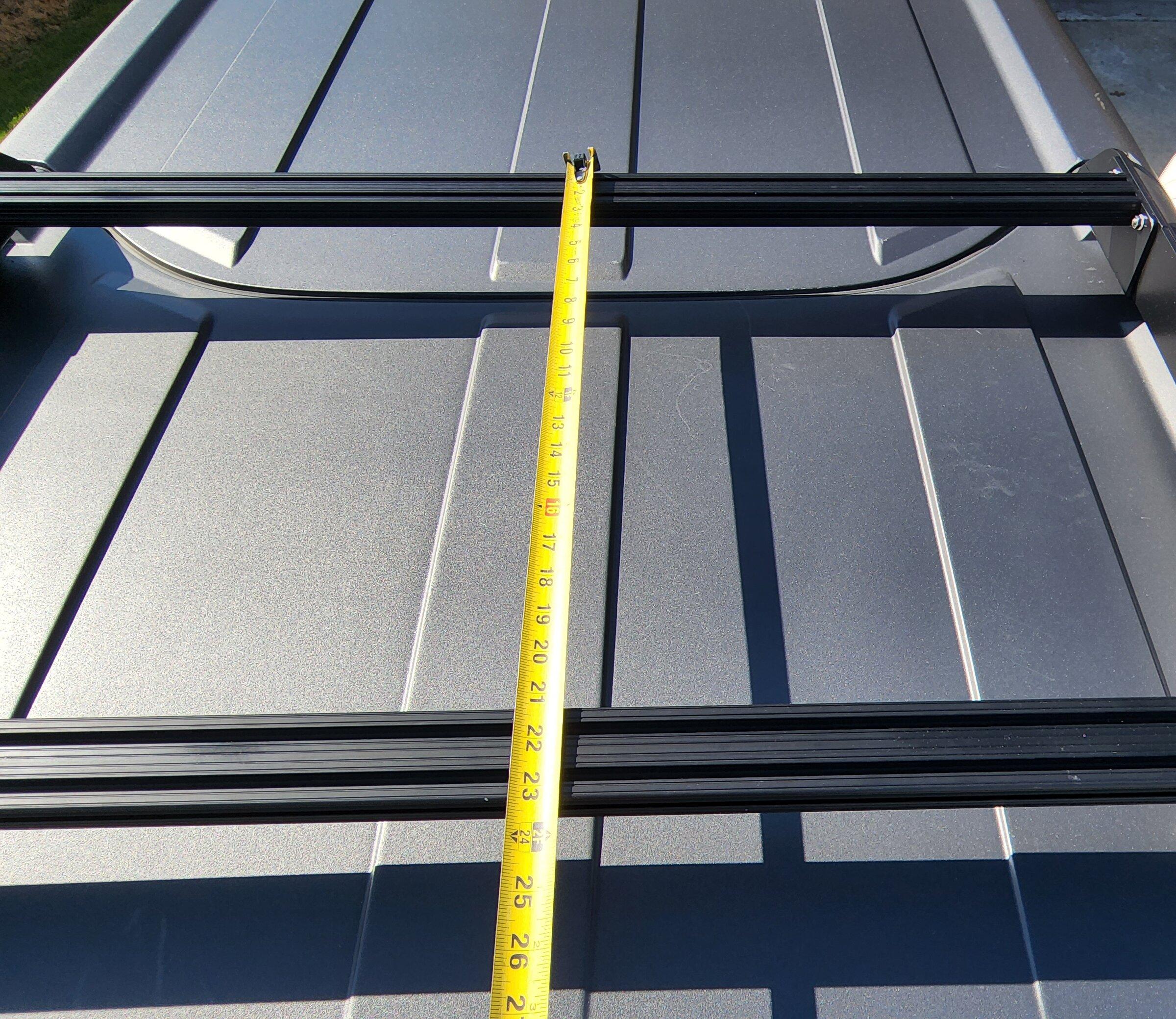 Ford Bronco Badass Tents Rear Half Roof Rack installed on 4-Door Bronco MIC Top 20220302_101306