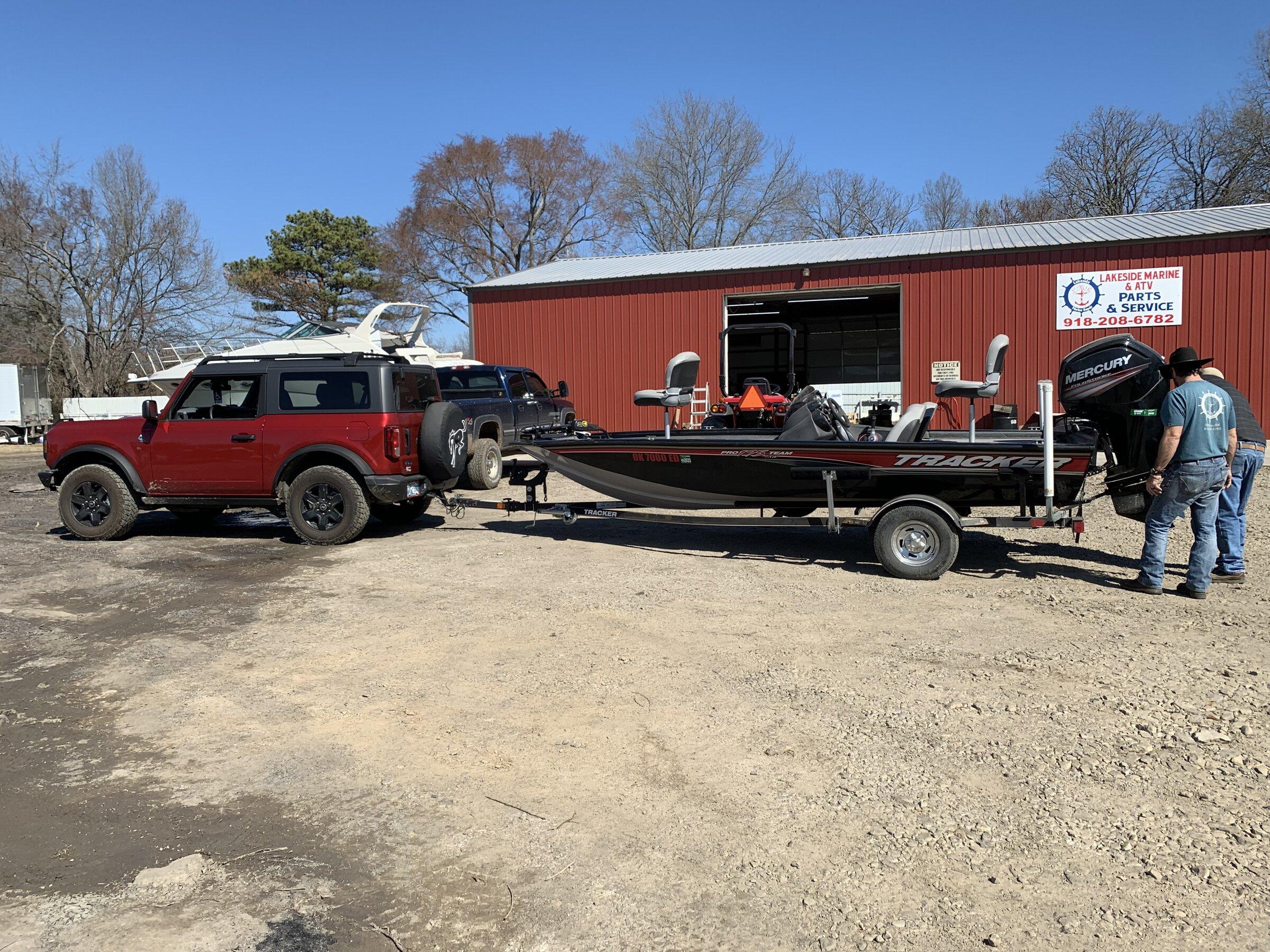 Ford Bronco Boat Towing - first time today 2A16B6A5-1303-4258-AB2E-73C97EBB3F17