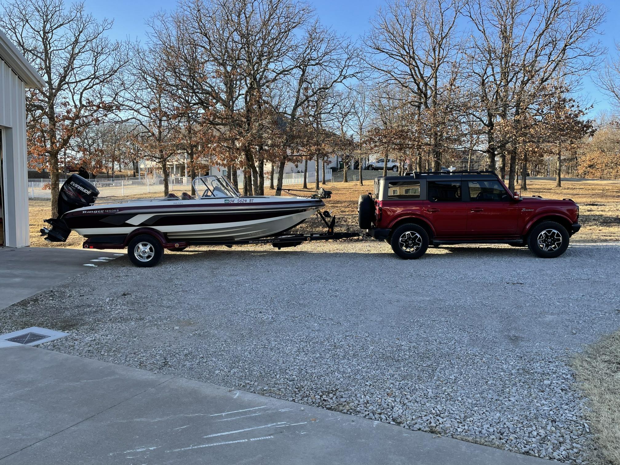 Ford Bronco Boat Towing - first time today IMG_4973_1