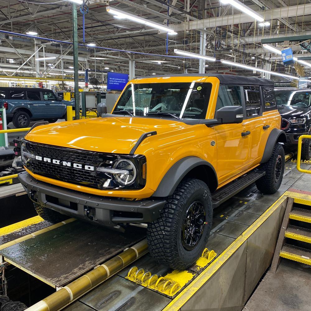 Ford Bronco Vehicle shipping time frames. image