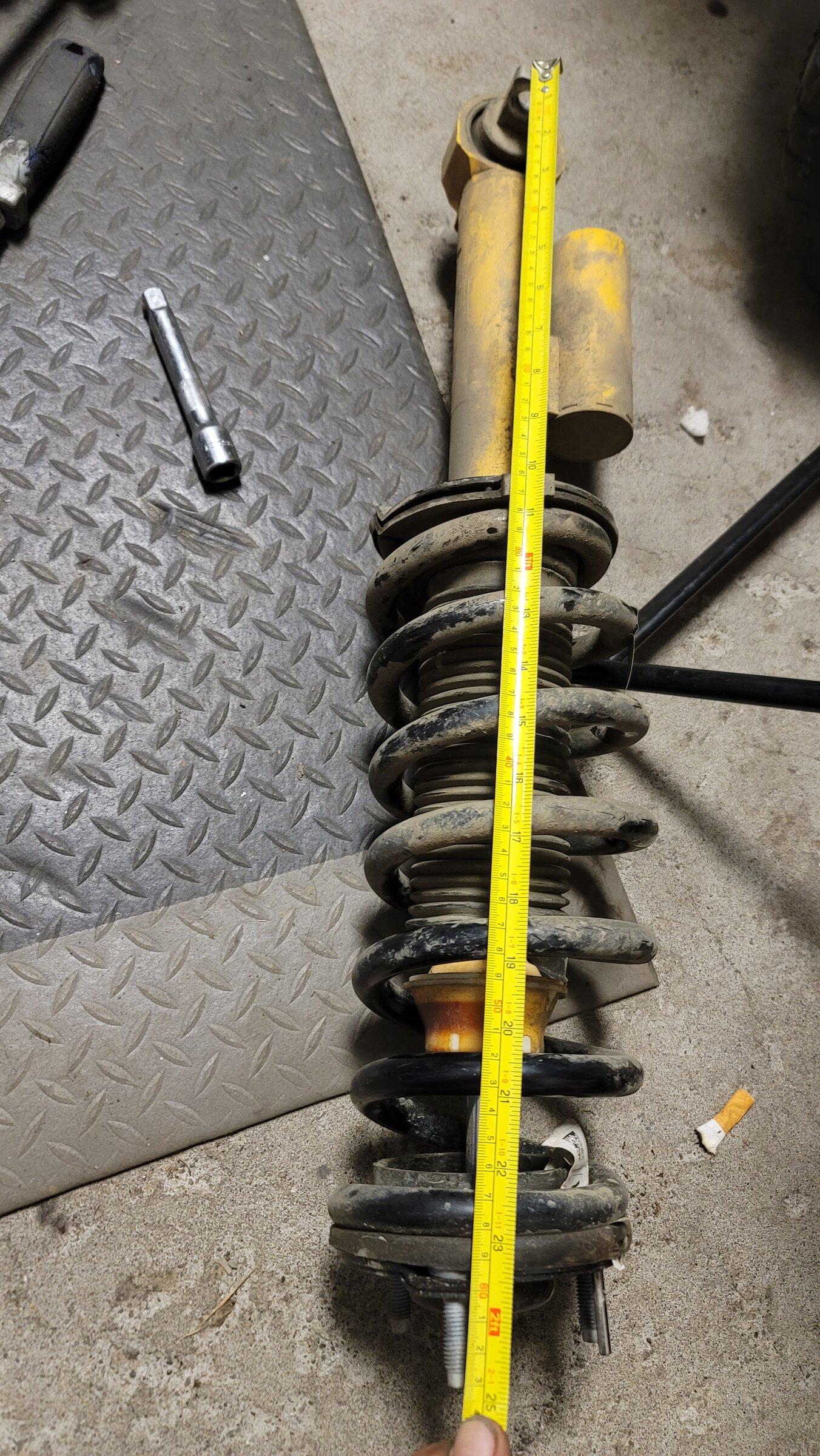 Ford Bronco Cut Sasquatch bump stops for 2”+ additional wheel travel and shock length -- pics 20220302_172515