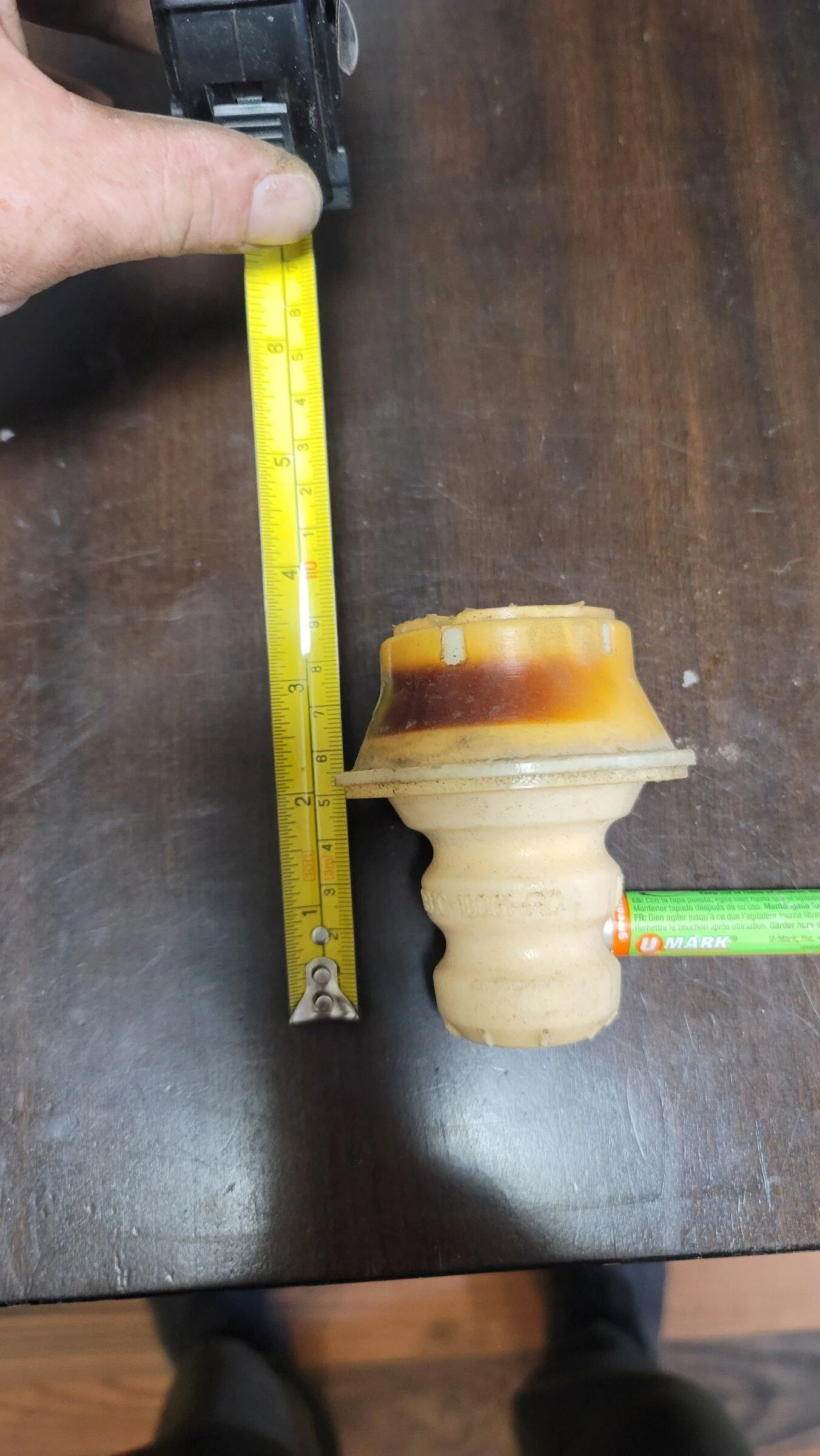 Ford Bronco Cut Sasquatch bump stops for 2”+ additional wheel travel and shock length -- pics 20220302_221257