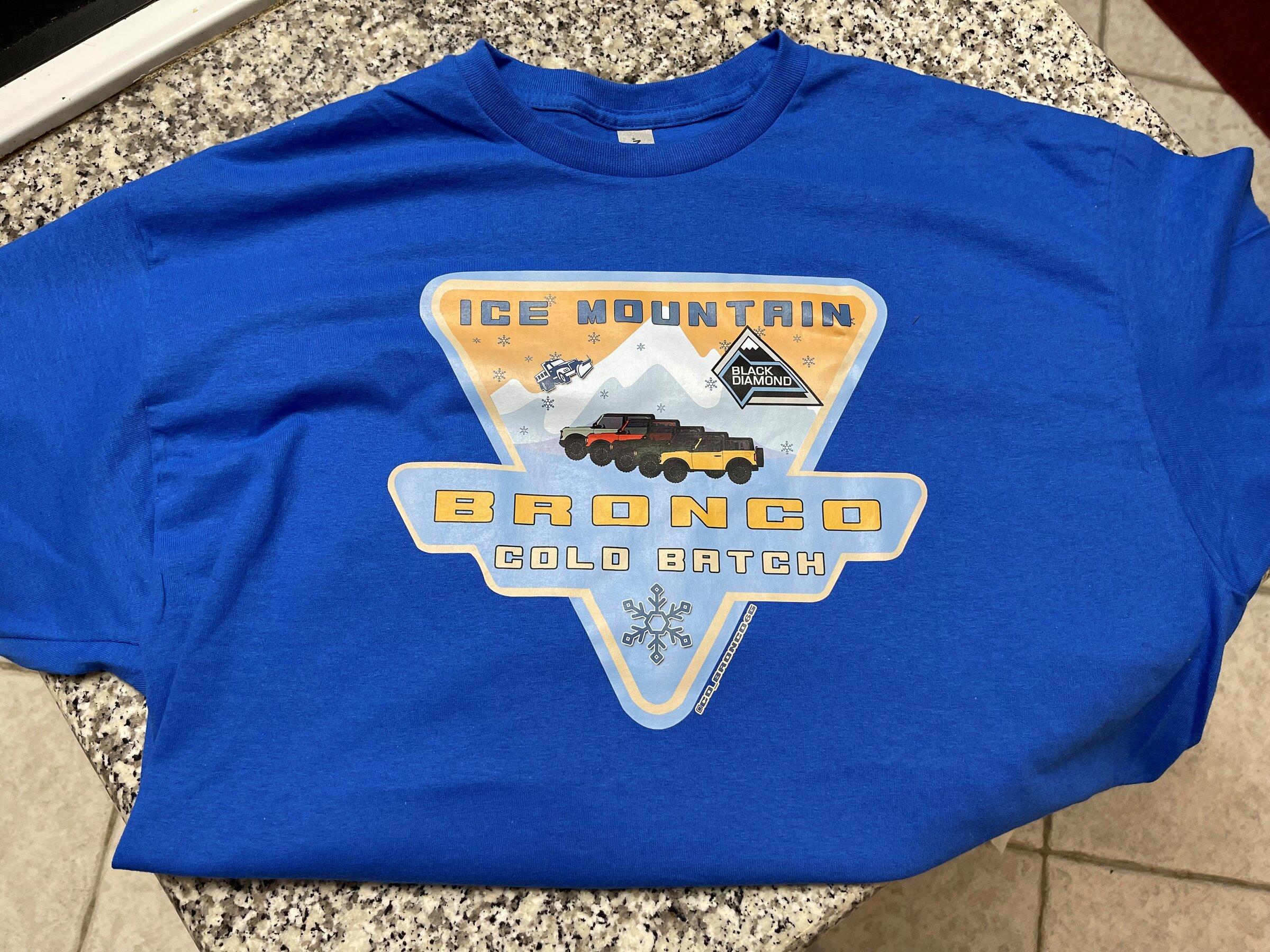 Ford Bronco Ice Mountain Tracker (Dirt Mountain v2.0) icemountainshirt