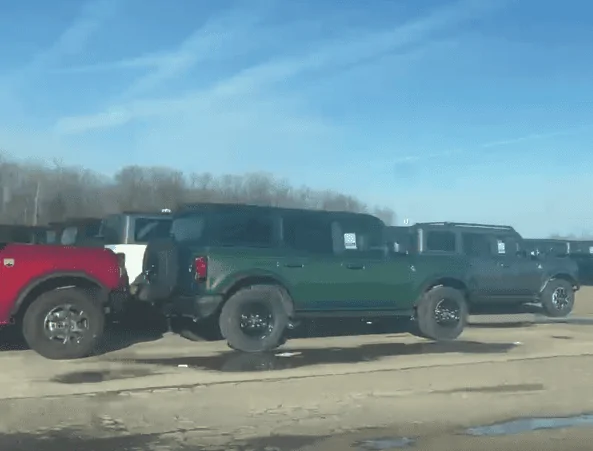Ford Bronco Still Waiting for your Bronco? Check out this VIDEO! Sunny Mountain Bronco storage yard Screenshot 2022-03-03 12.25.04 PM
