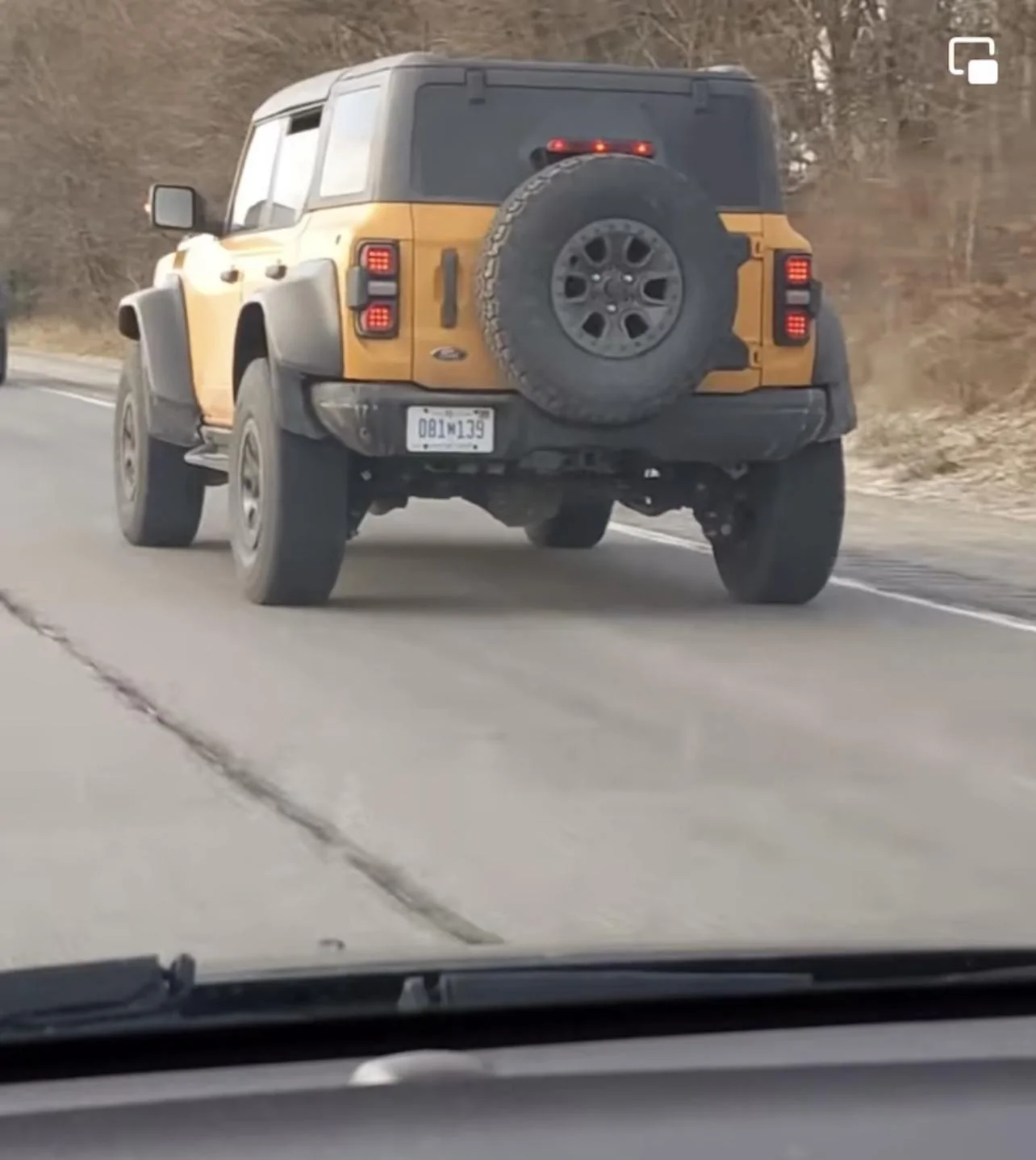 Ford Bronco Cyber Orange Bronco Raptor Spotted for first time 41D62282-22D9-44DA-AB56-E870069E3D19