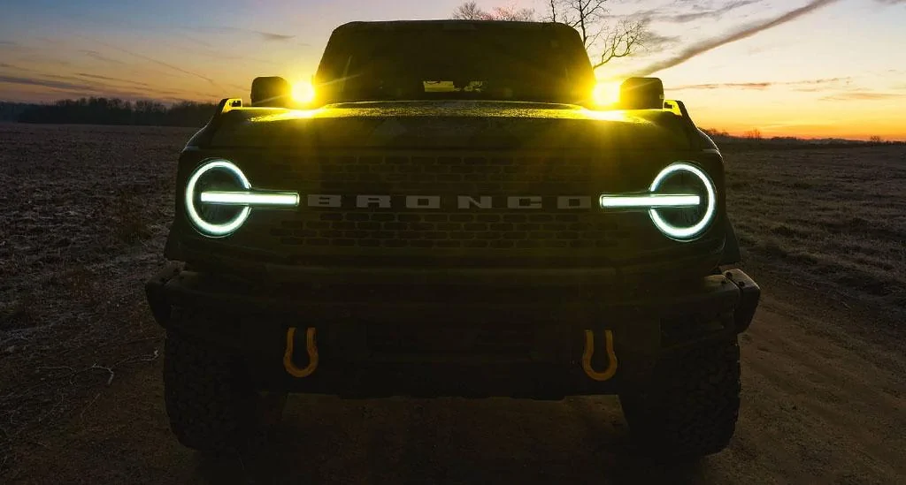 Ford Bronco SSC2 2" LED Pods | Diode Dynamics Lde3YGY