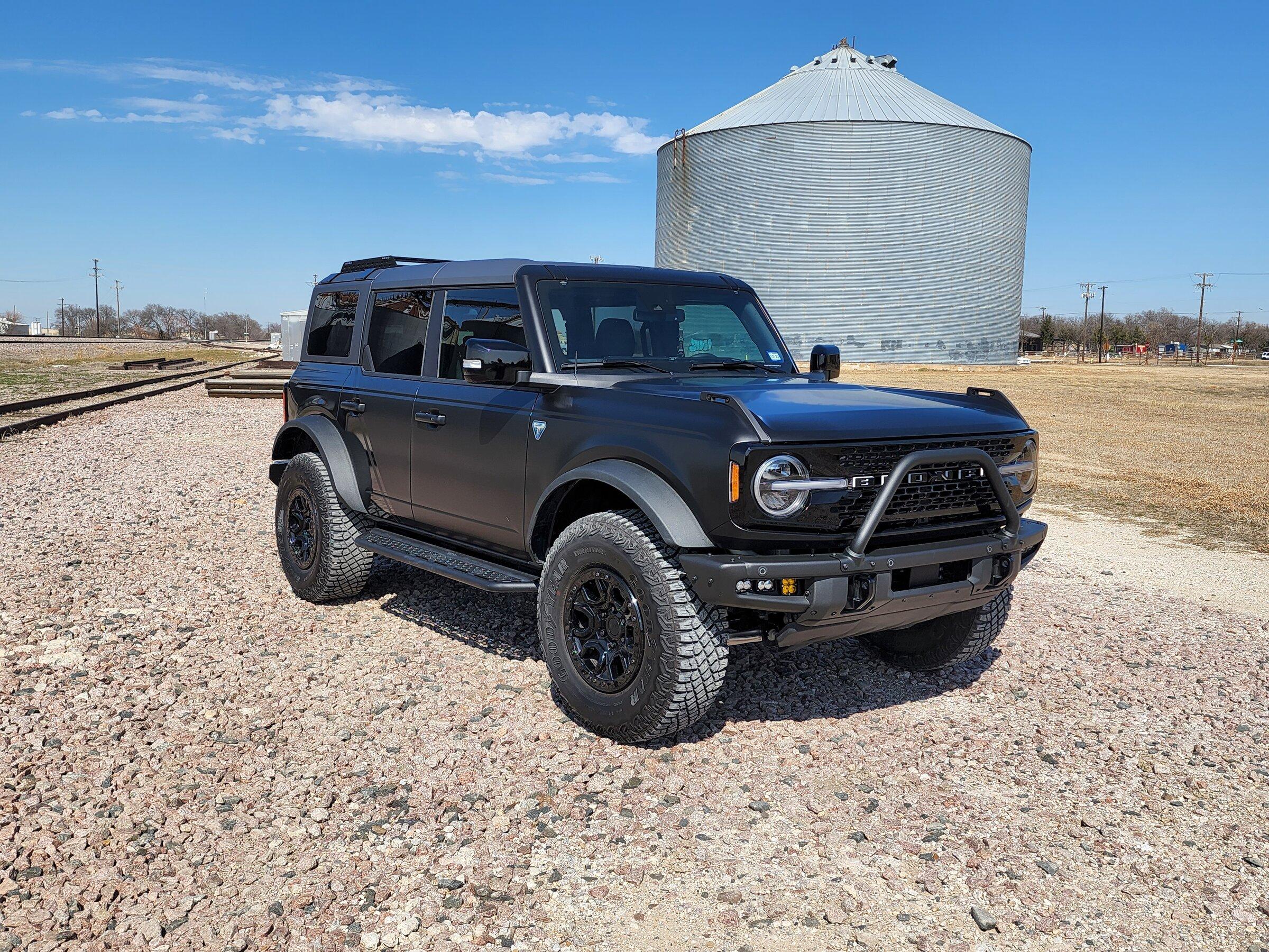 Ford Bronco Lucks Bronco Build: Wrap Satin/Gloss, BA Tent Rear Roof Rack, Baja Designs, GoRhino Steps, Storage... 1646416701091