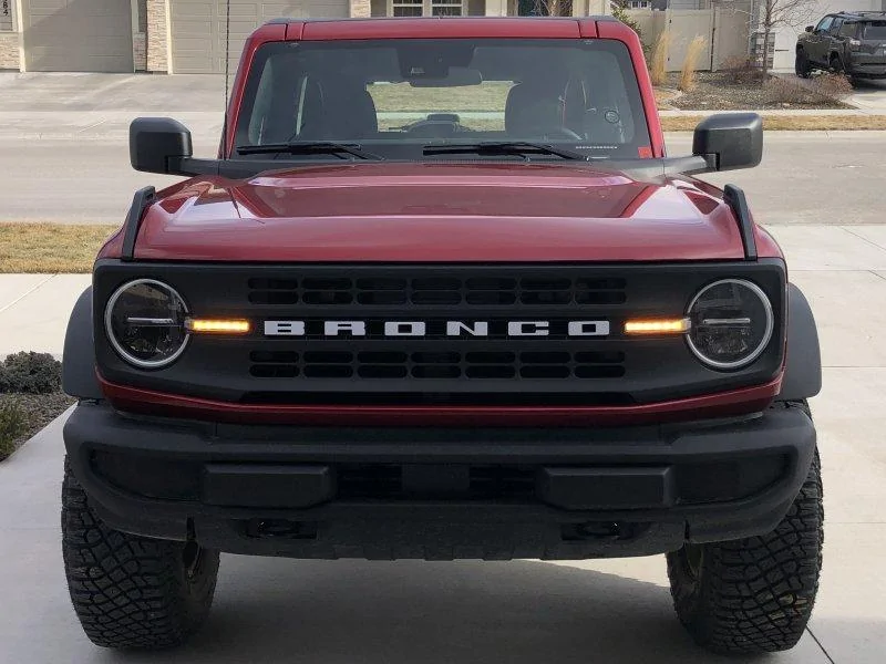 Ford Bronco Install front plate or not? VKbm7rB
