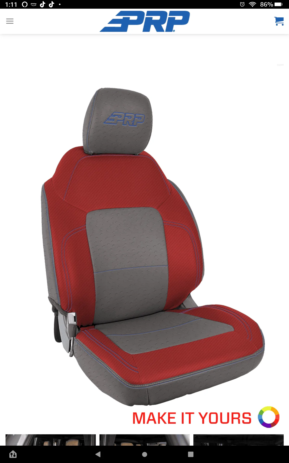 Ford Bronco PRP Bronco Seat Covers Have Arrived! Group Buy for Custom Seat Covers Screenshot_20220304-131124