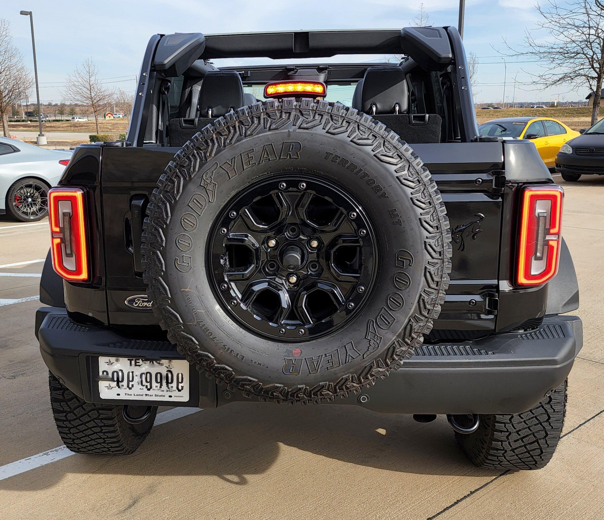 Ford Bronco Lucks Bronco Build: Wrap Satin/Gloss, BA Tent Rear Roof Rack, Baja Designs, GoRhino Steps, Storage... 20220228_155811