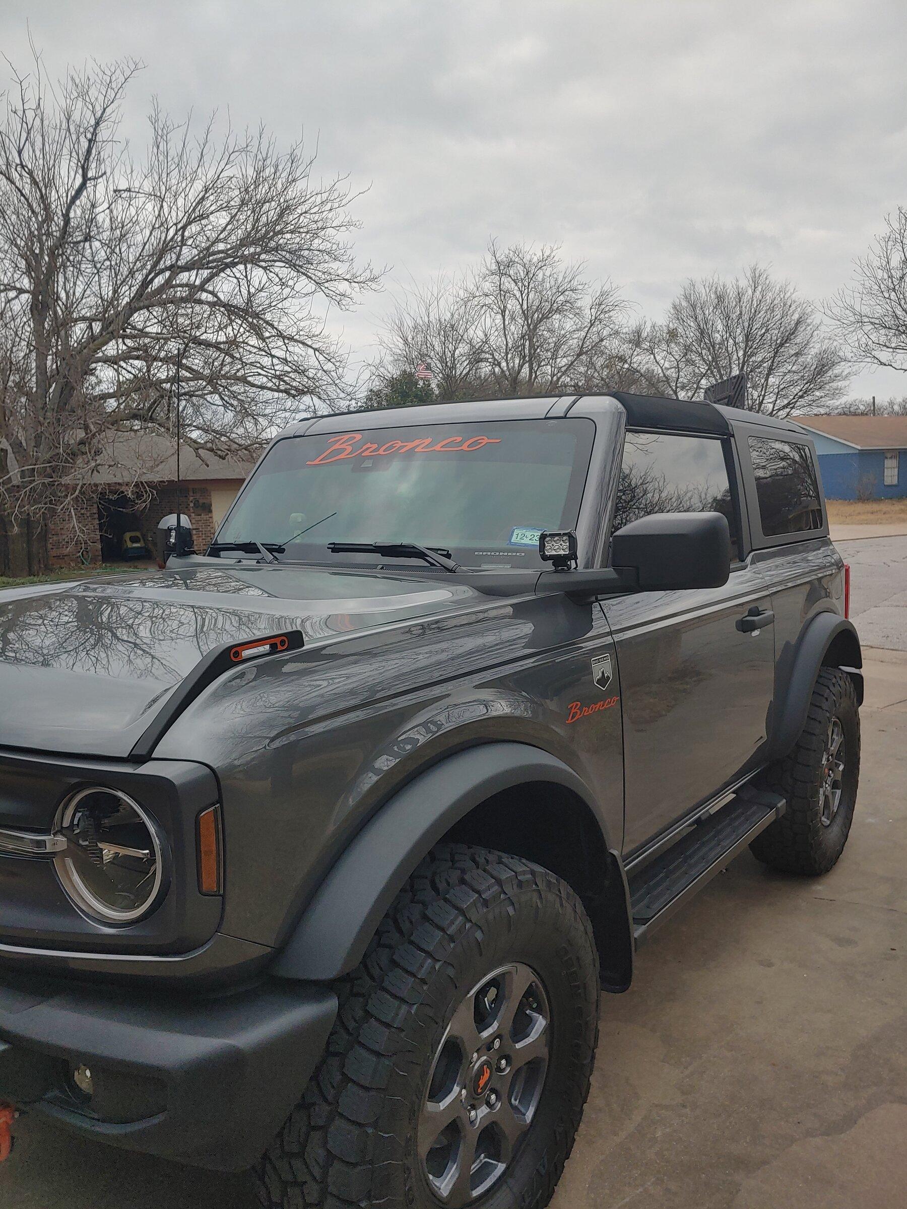 Ford Bronco What did you do TO / WITH your Bronco today? 👨🏻‍🔧🧰🚿🛠 20220304_152818_HDR