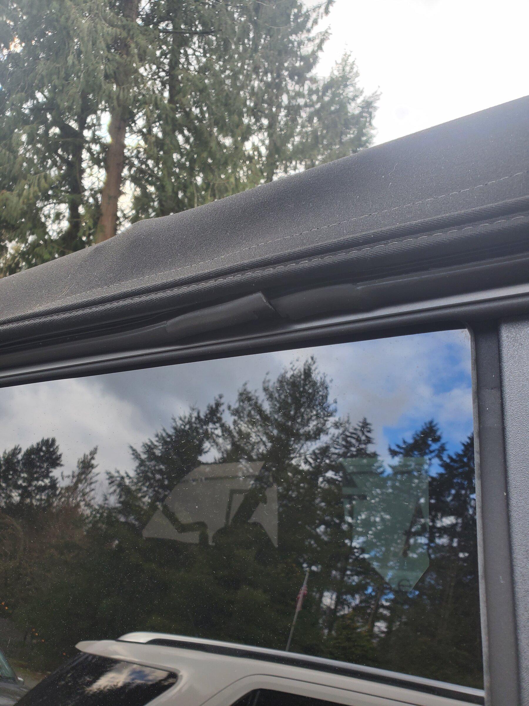 Ford Bronco Soft top adjustments 20220304_150239