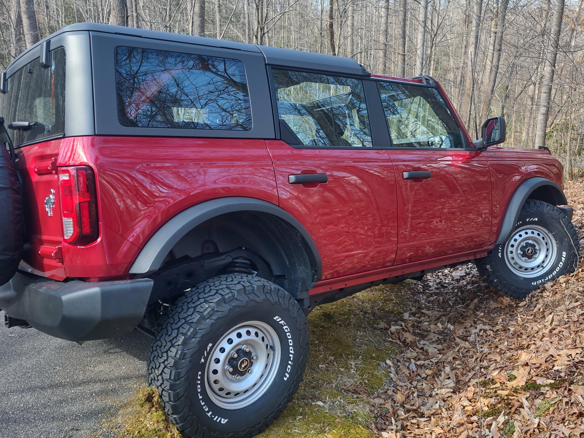 Ford Bronco Show us your installed wheel / tire upgrades here! (Pics) IMG_20220305_144255071_HDR~2
