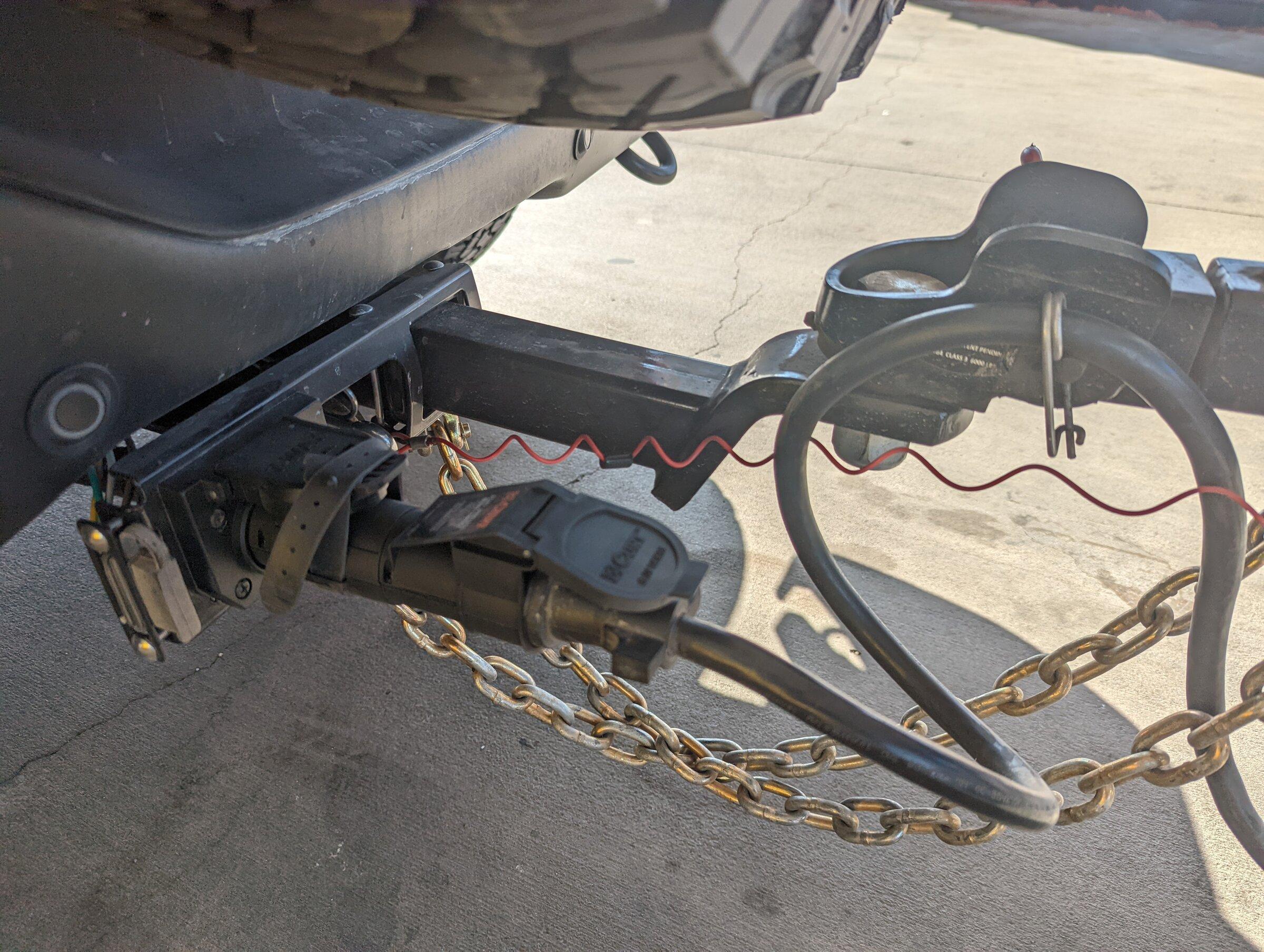 Ford Bronco New Toy to Haul and Successful 7-pin Trailer Connector Solution PXL_20220305_205235705