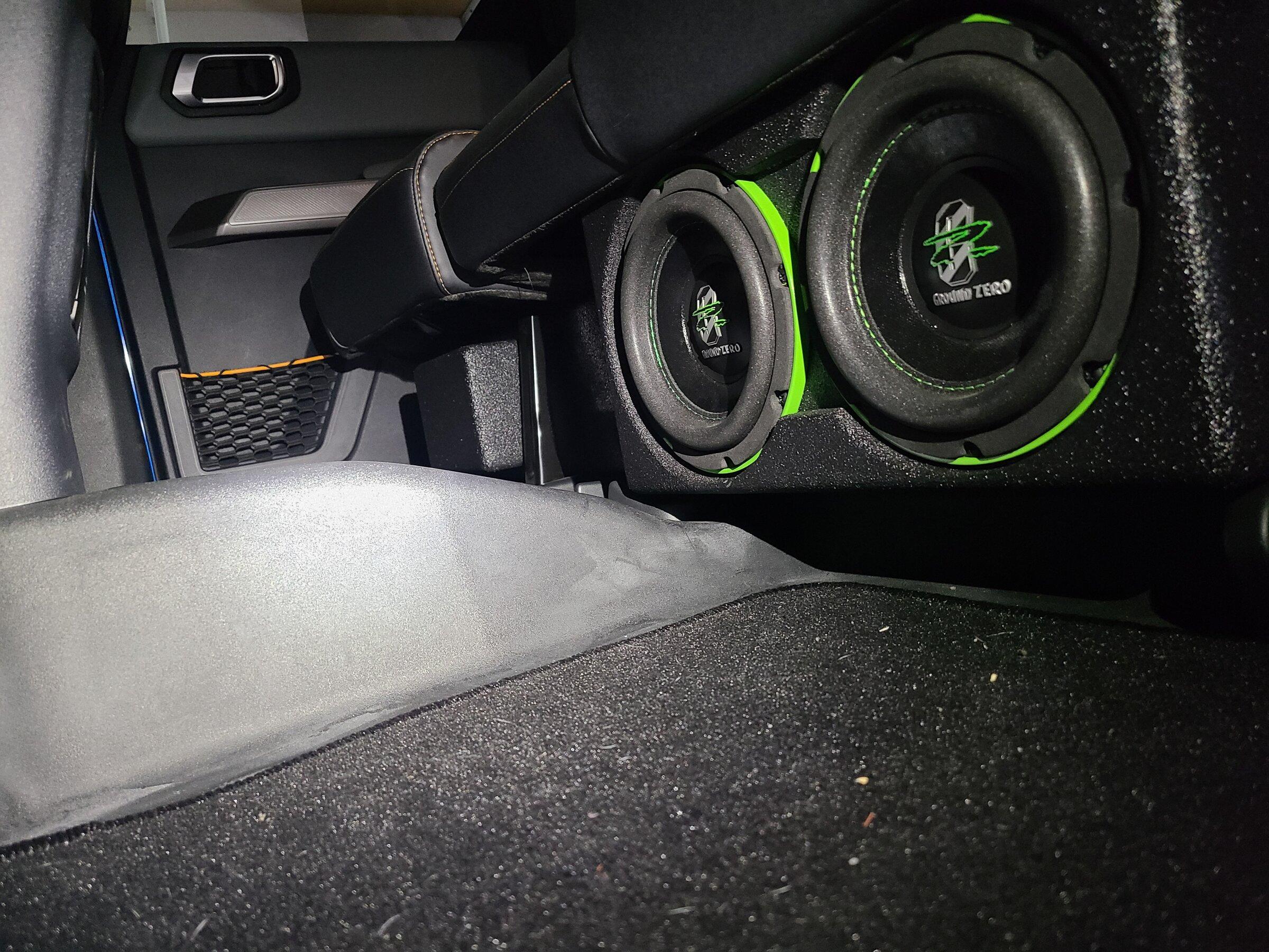 Ford Bronco Space under 4 door back seat? 20220305_181745