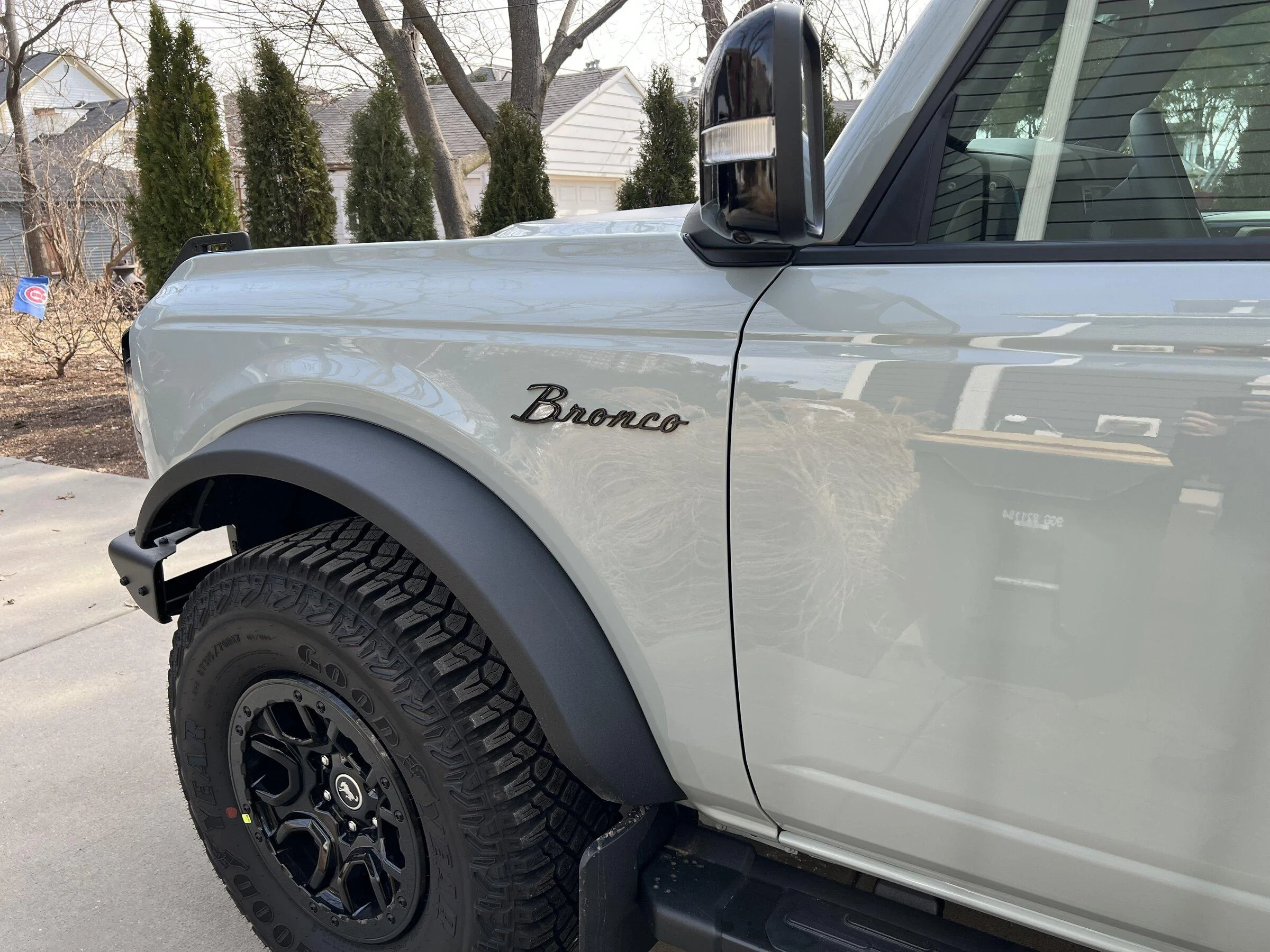 Ford Bronco Removing Ford emblem IMG_1814