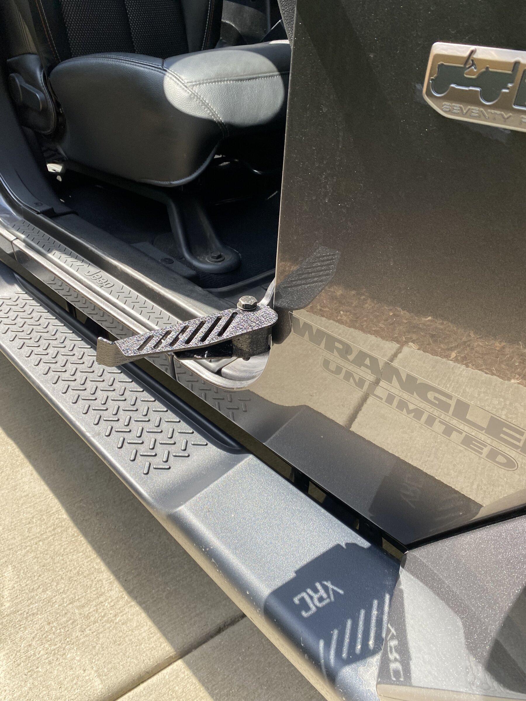 Ford Bronco Doors off foot rest IMG_6057