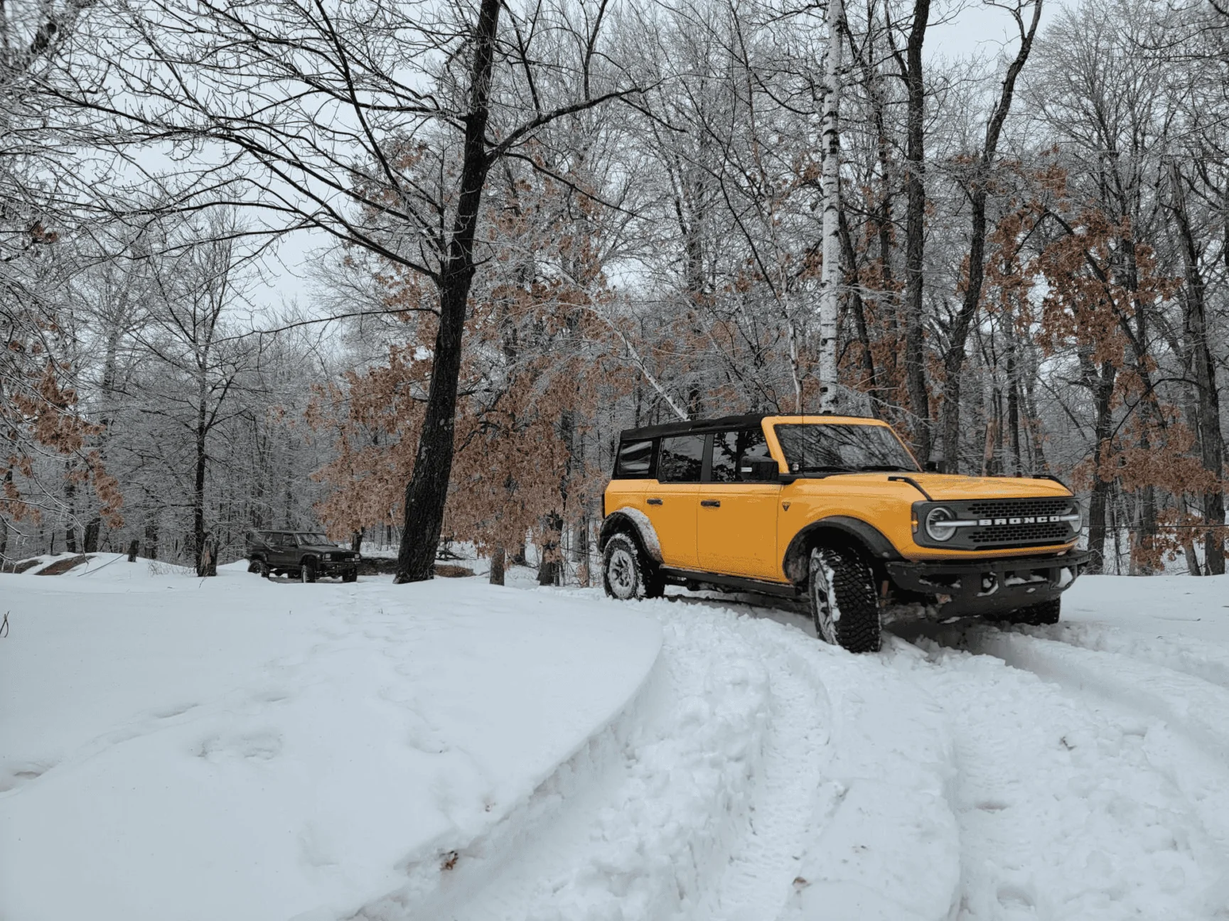 Ford Bronco Winter Wheeling - Dresser WI 1646539971874